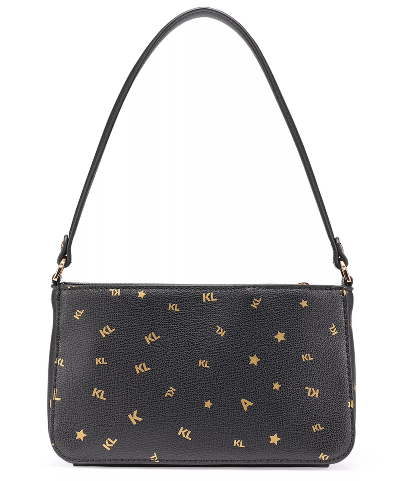 Kristina Demi Small Shoulder Bag - Black/gold - Small