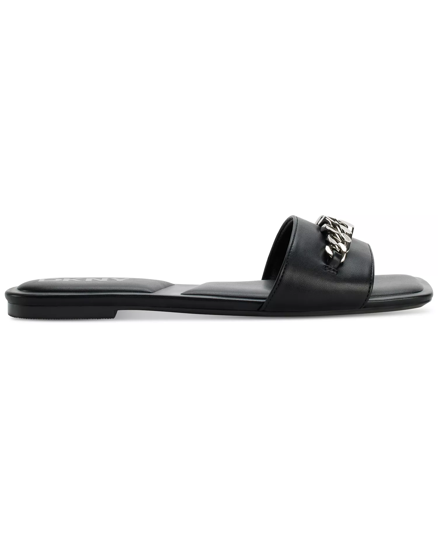 Women's Dania Chain Slide Sandals - Black - 10M