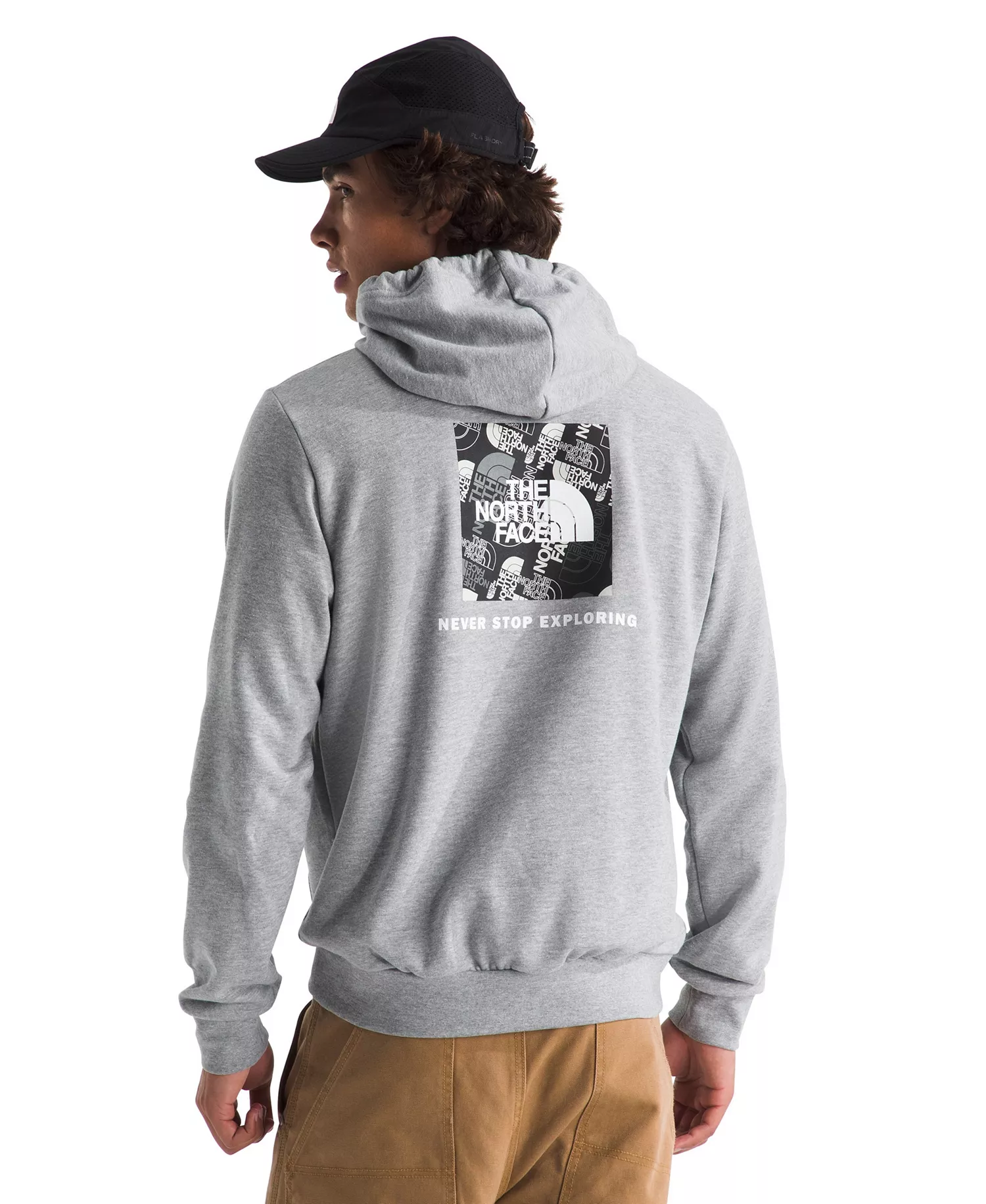 Men's Evolution Box Toss Fill Graphic Hoodie - Pale Gray Heather - 2XL