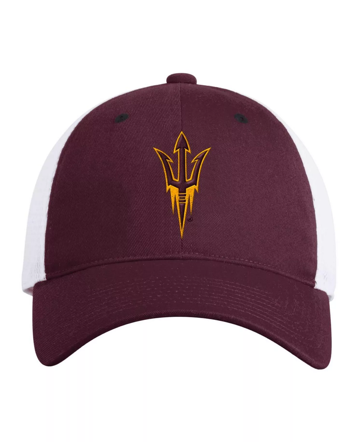 Men's Maroon Arizona State Sun Devils Mascot Slouch Trucker Adjustable Hat - Maroon - 0S