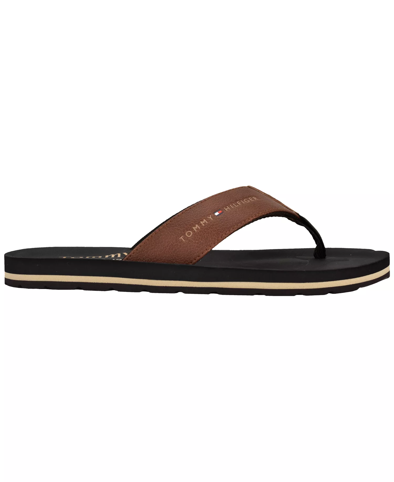 Men's Odunan2 Flip Flop Sandal - Cognac/Dark Coffee - 10