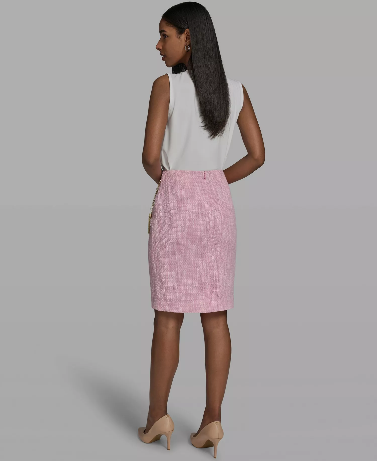 Women's Woven Pencil Skirt - Prism Pink/ballet Slipper - 0