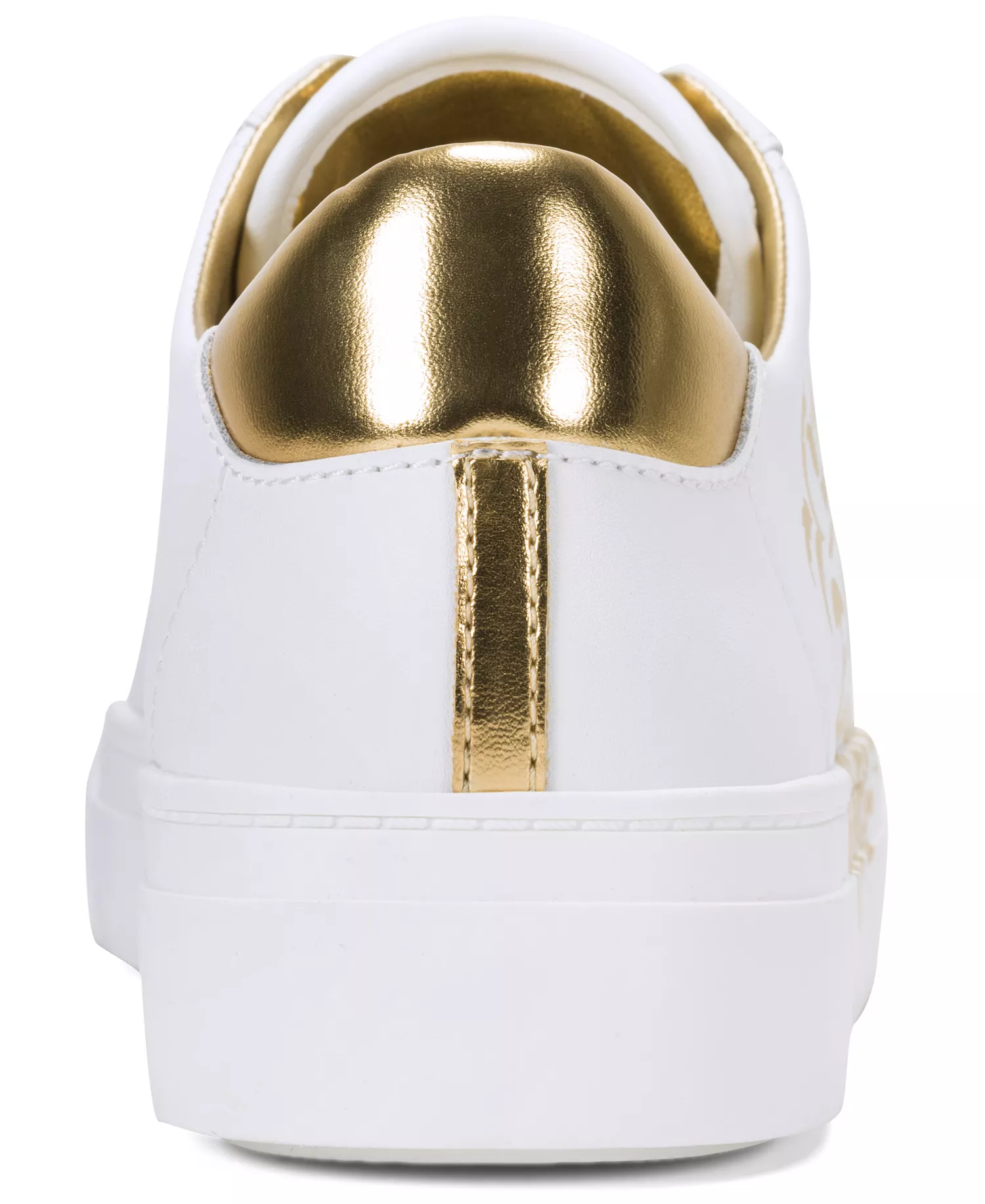 Women's Cate Rococo Lace Up Sneakers - Bright White/Gold - 5.5