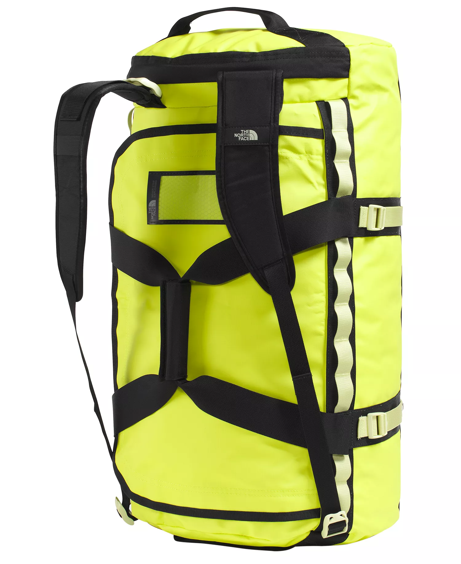 Men's Base Camp Duffel Bag - Fizz Lime/lemon Mist/tnf Black - ONE SIZE