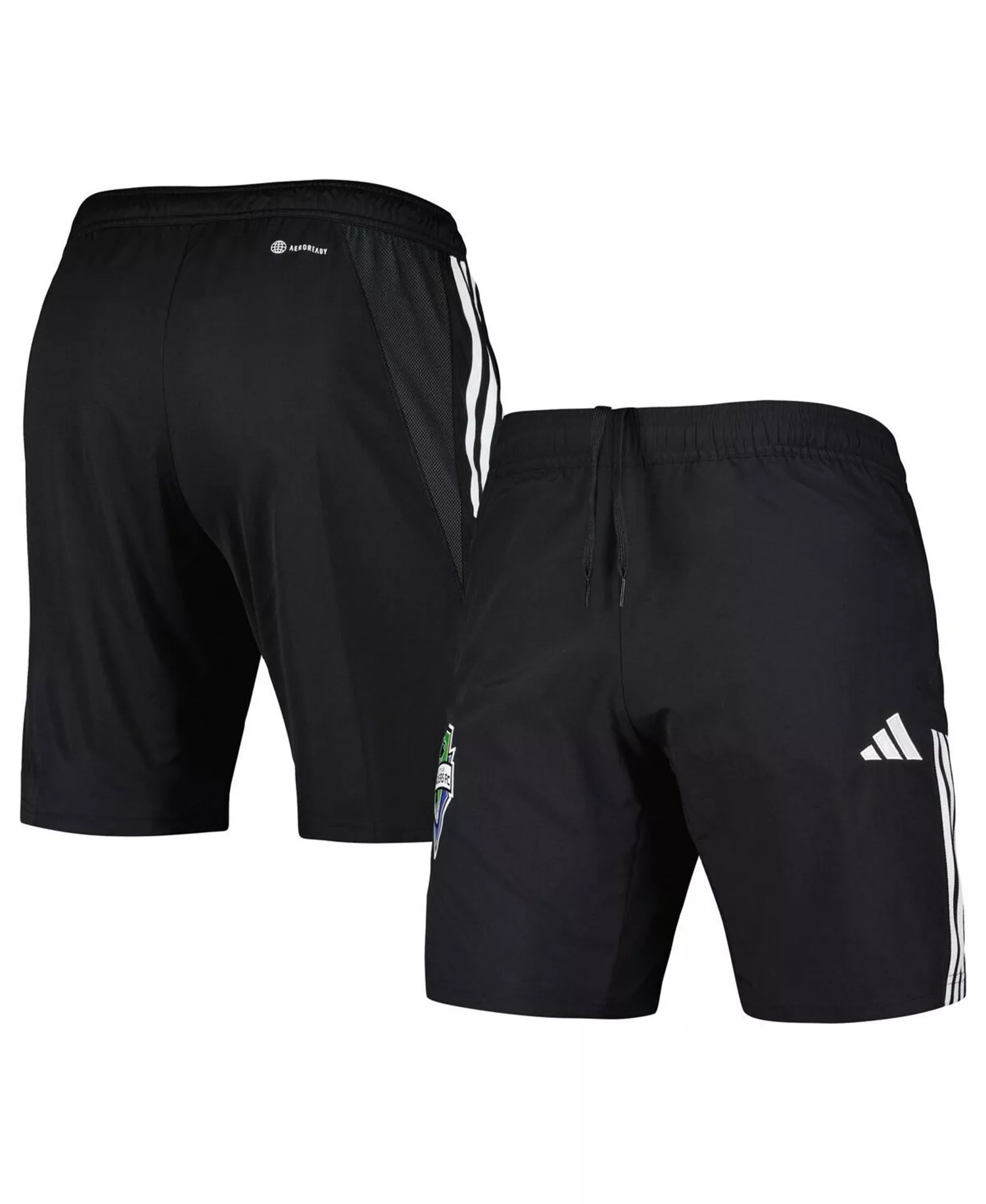 Men's Black Seattle Sounders FC Downtime Shorts - Black - 3XL