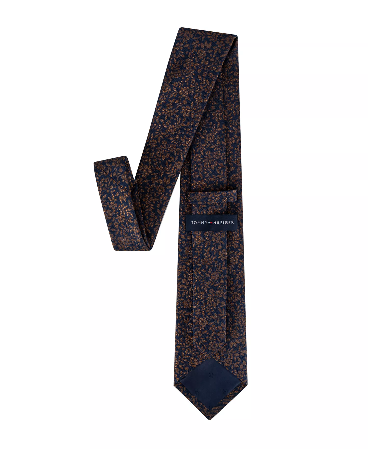 Men's Grahm Floral Tie - Rust - ONE SIZE