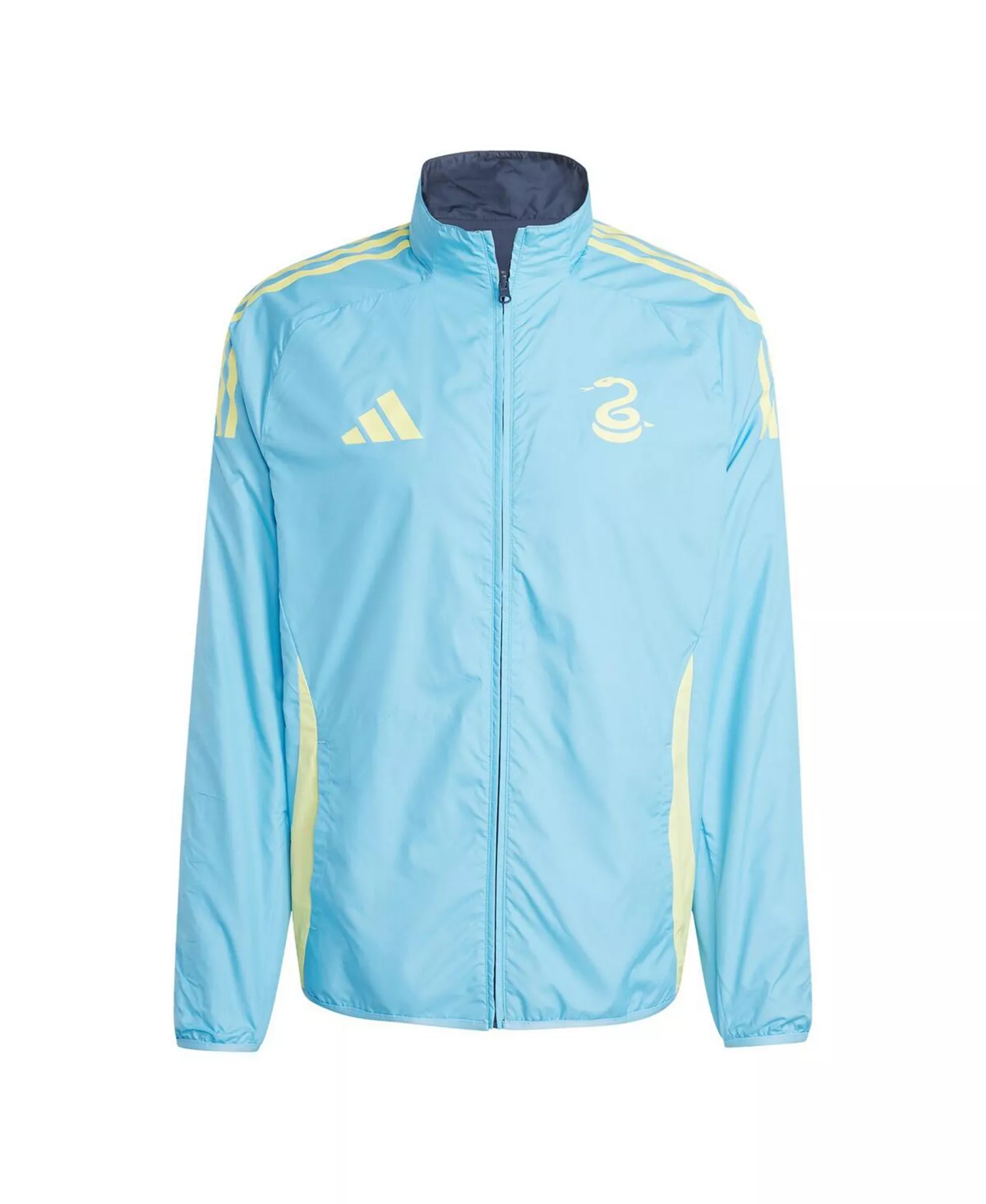 Men's Navy/Light Blue Philadelphia Union 2025 Anthem Reversible Full-Zip Jacket - Navy, Light Blue - 2XL