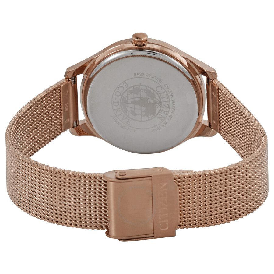 Citizen Rose Dial Rose Gold-tone Ladies Watch