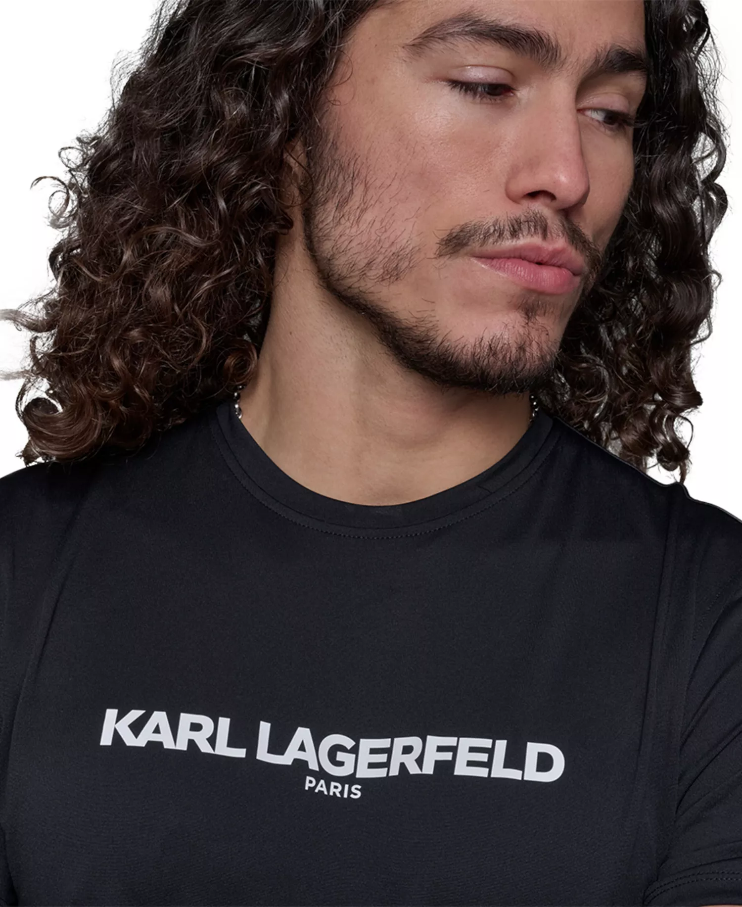 Men's Regular-Fit Logo Graphic Rash Guard - Black - 2XL