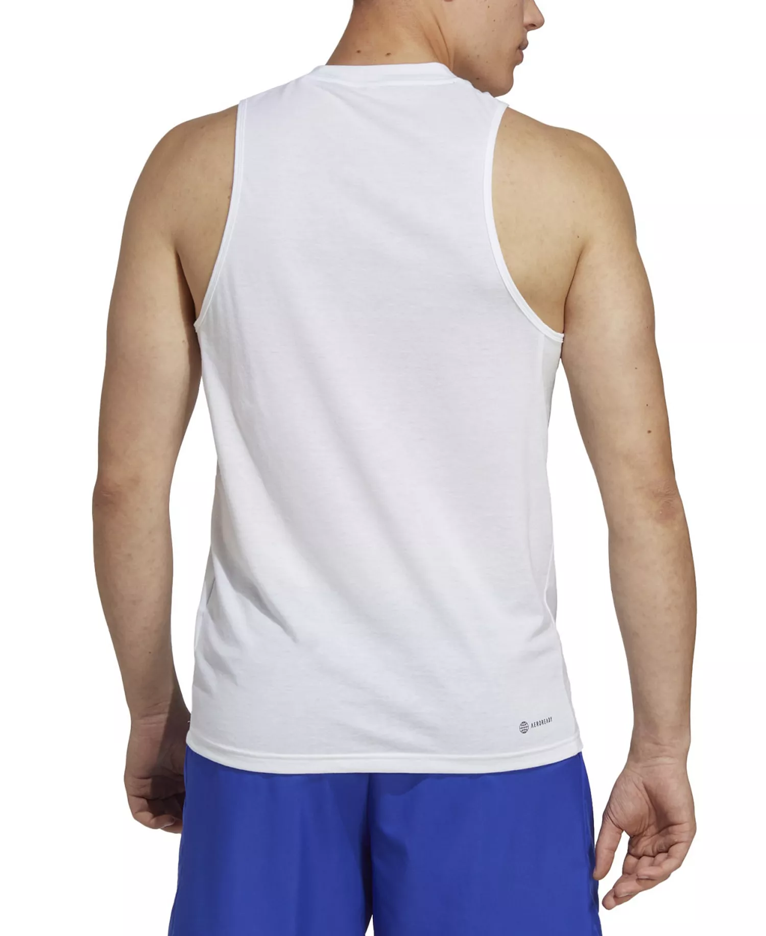 Men's Essentials Slim-Fit Feelready Training Tank - White - 2XL