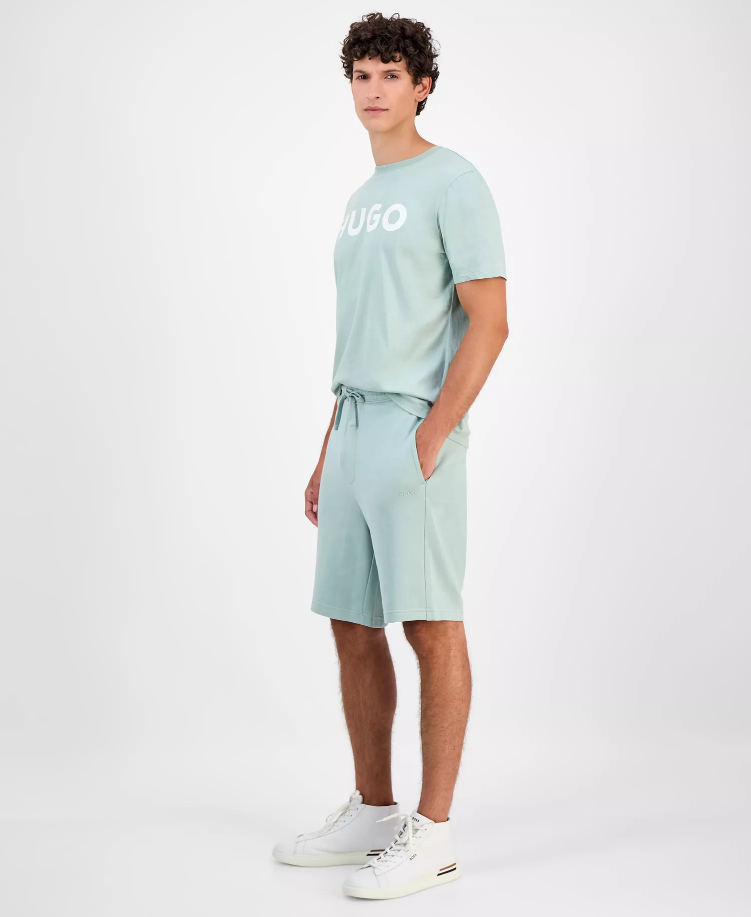 Men's Dayono 8" Sweat Shorts  - Jade - 2XL