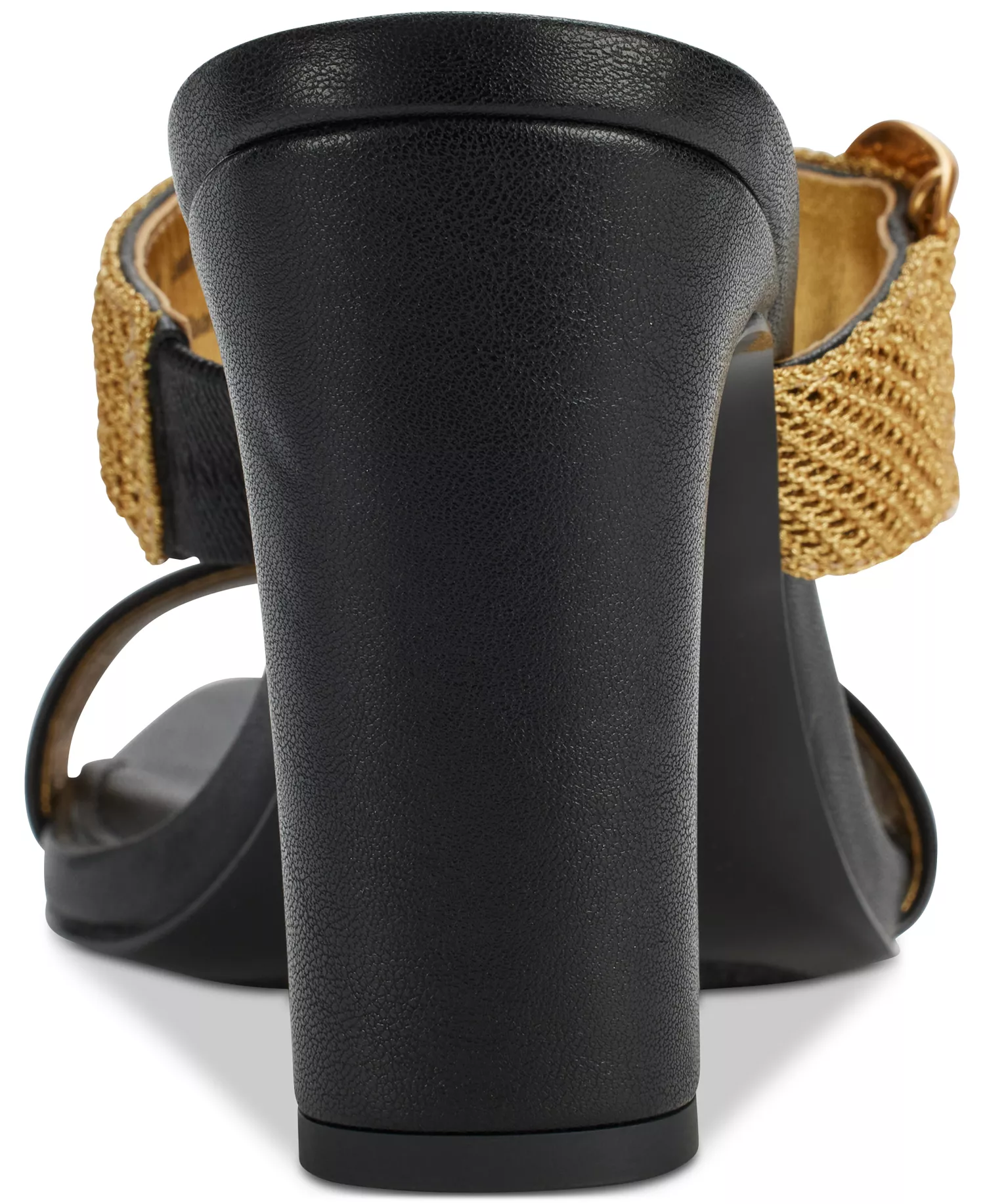 Brigail Slide Dress Sandals - Black - 5M