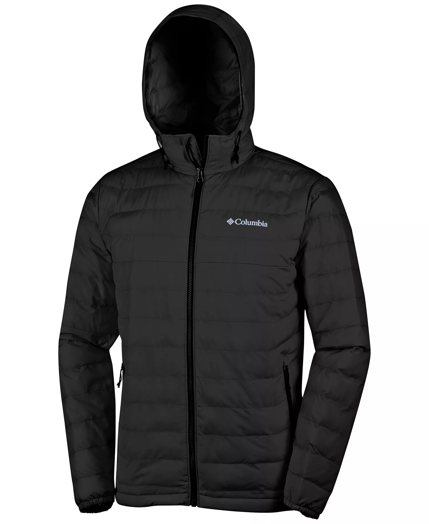 Men's Powder Lite II Hooded Jacket - Black - L