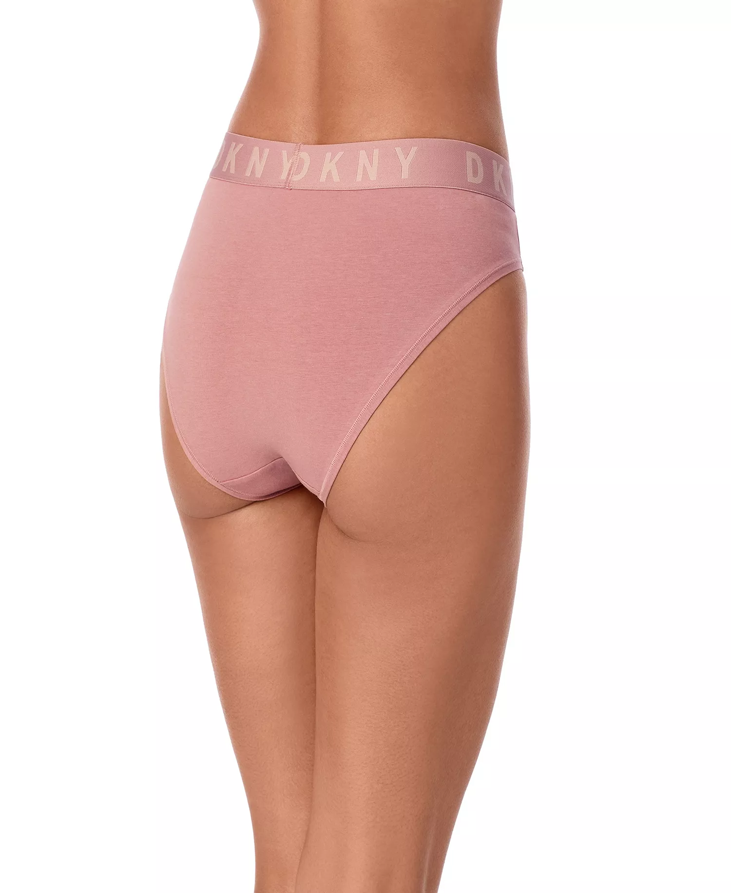 Women's Cozy Boyfriend Hi-Cut Brief DK8505 - Rosewood - L