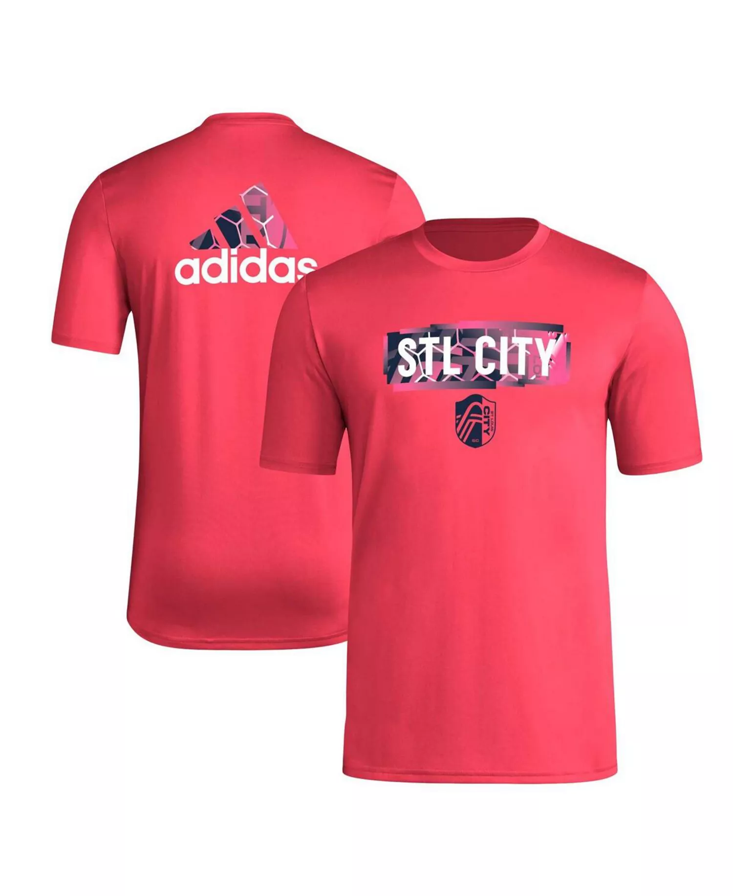 Men's Red St. Louis City SC Local Pop AEROREADY T-shirt - Red - L