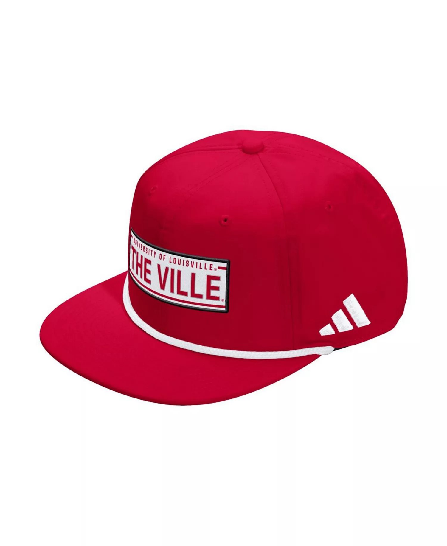 Men's and Women's Red Louisville Cardinals Locker Room Rope Adjustable Hat - Red - ONE SIZE