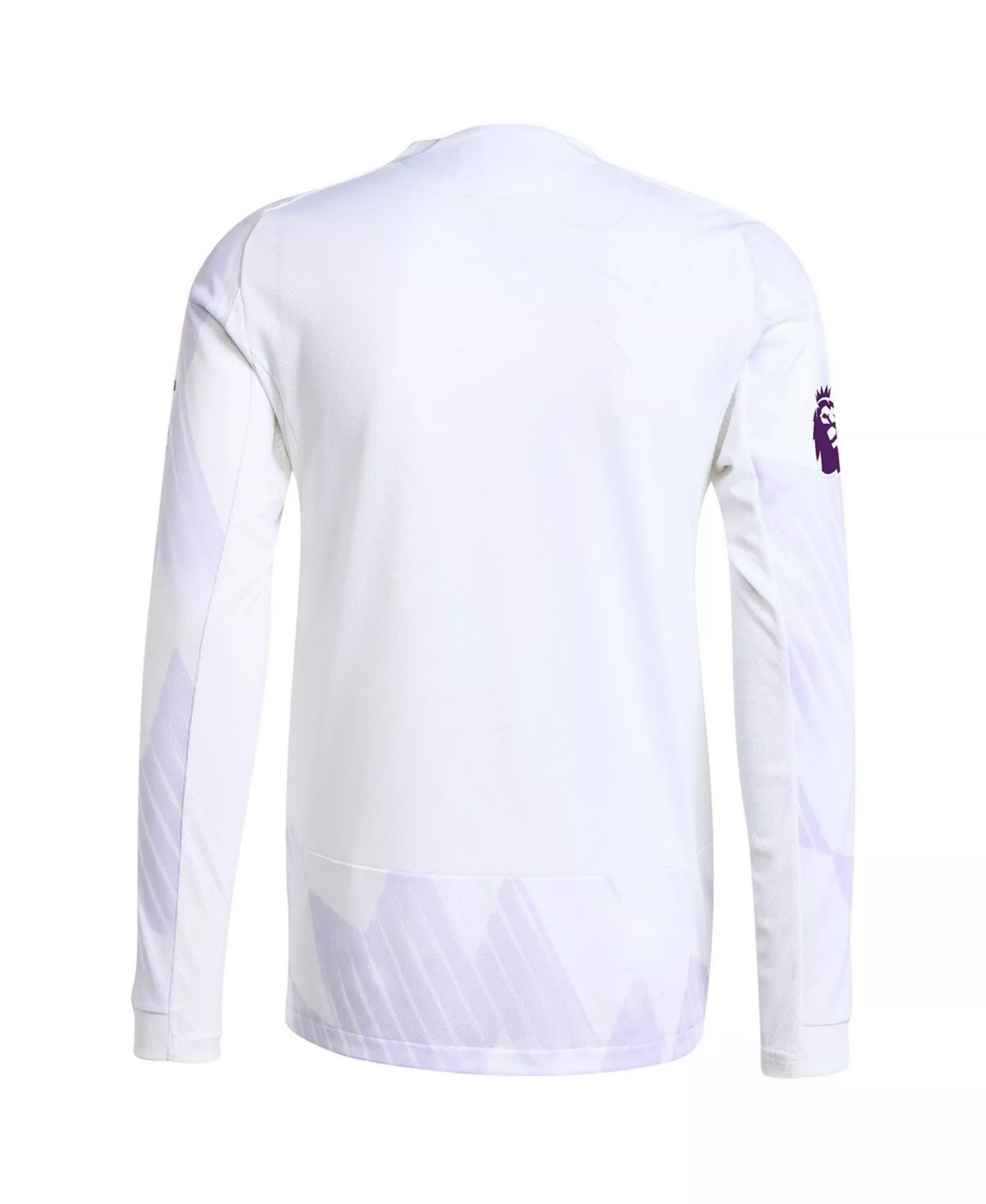 Men's White Manchester United 2025/26 Away Authentic Long Sleeve Jersey - White - 2XL