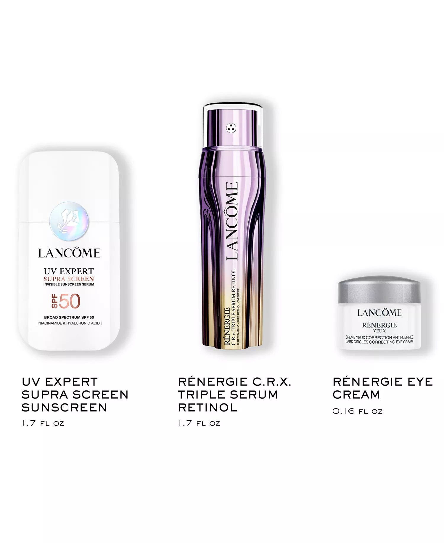 3-Pc. Supra Screen Sunscreen SPF 50+ and Rénergie Mother's Day Skincare Set - No Color - No Size