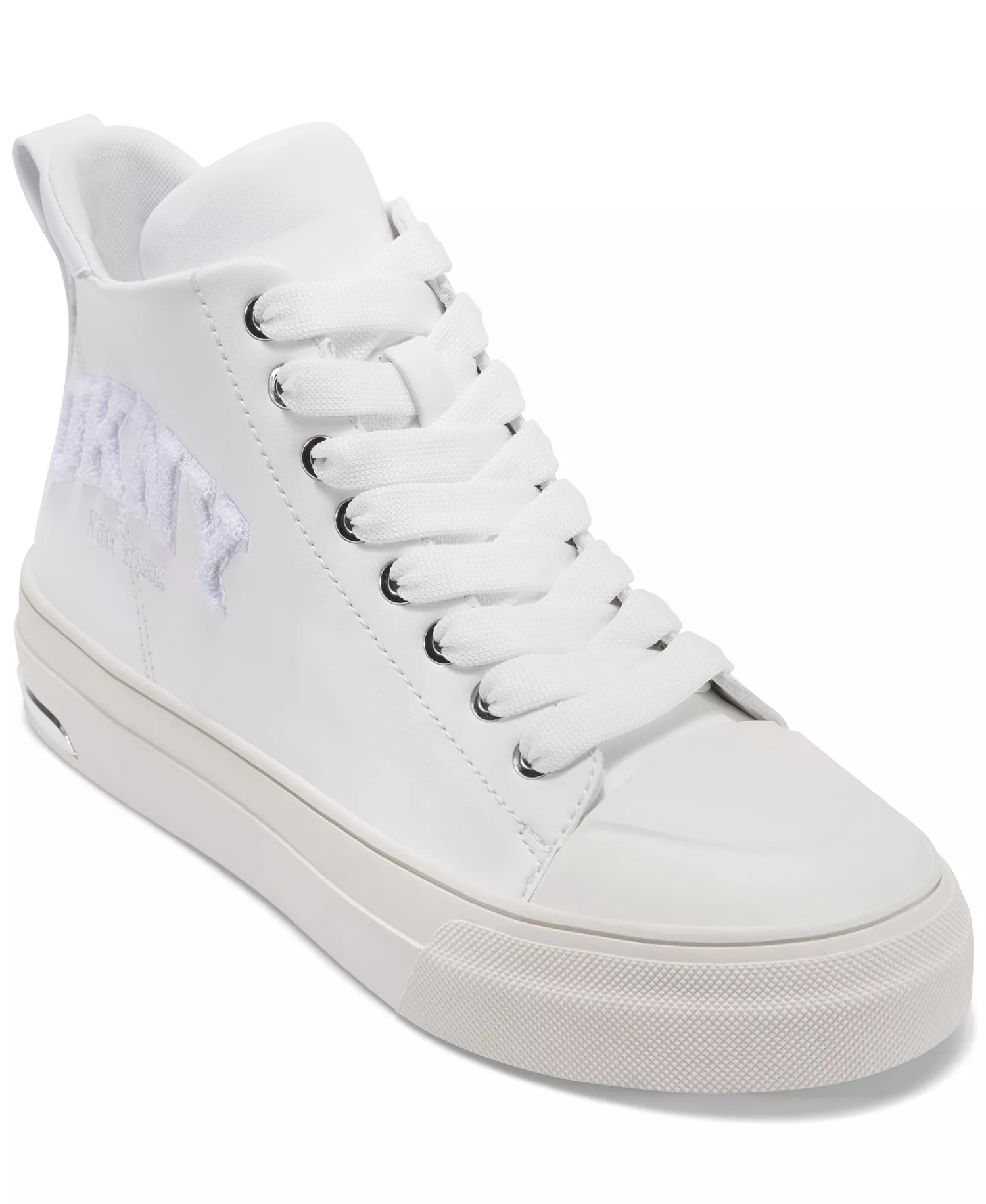 Women's Yaser Lace Up Mid Sneaker - Bright White - 5.5M
