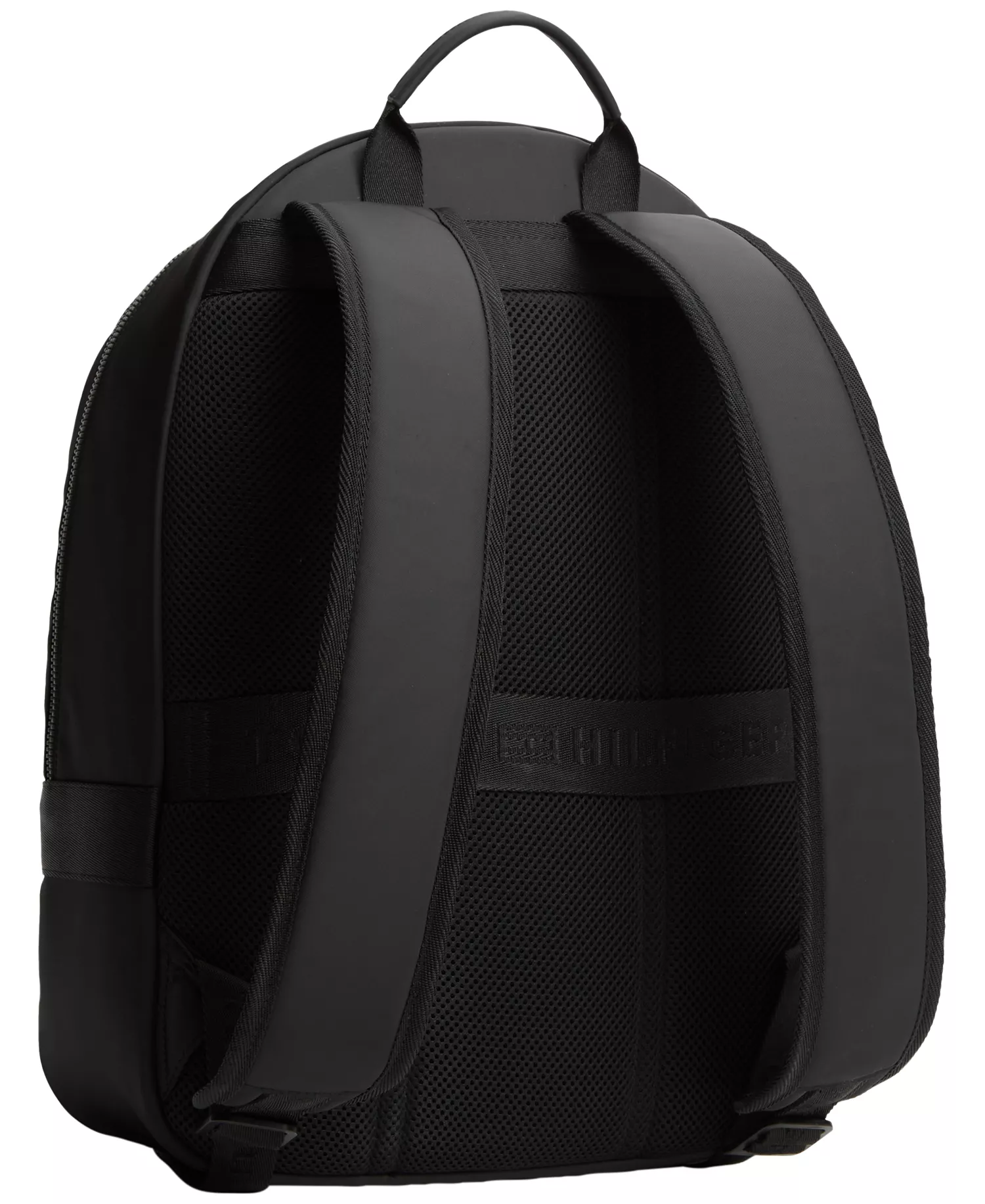 Men's Zippered Backpack - Black - No Size