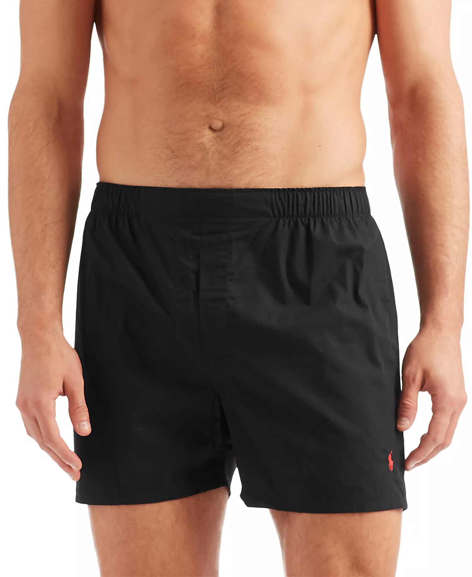 Men's 5-Pack Woven Boxers  - Bengal / Stockton / Polo Black / Jarvis / Cannes - L