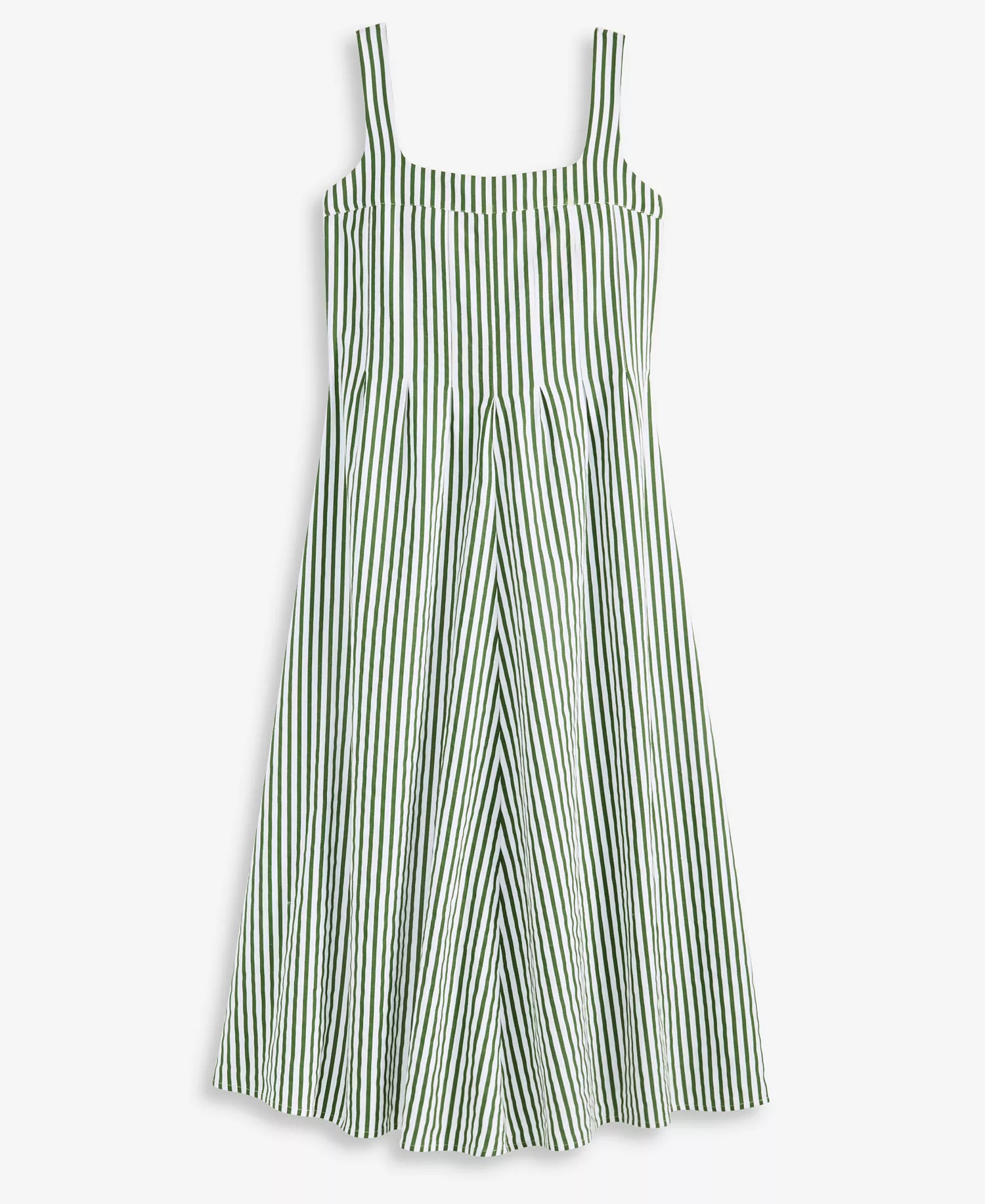 Women's Bryn Sleeveless Striped Dress, Macy's Exclusive - Brynn Stripe Green - L