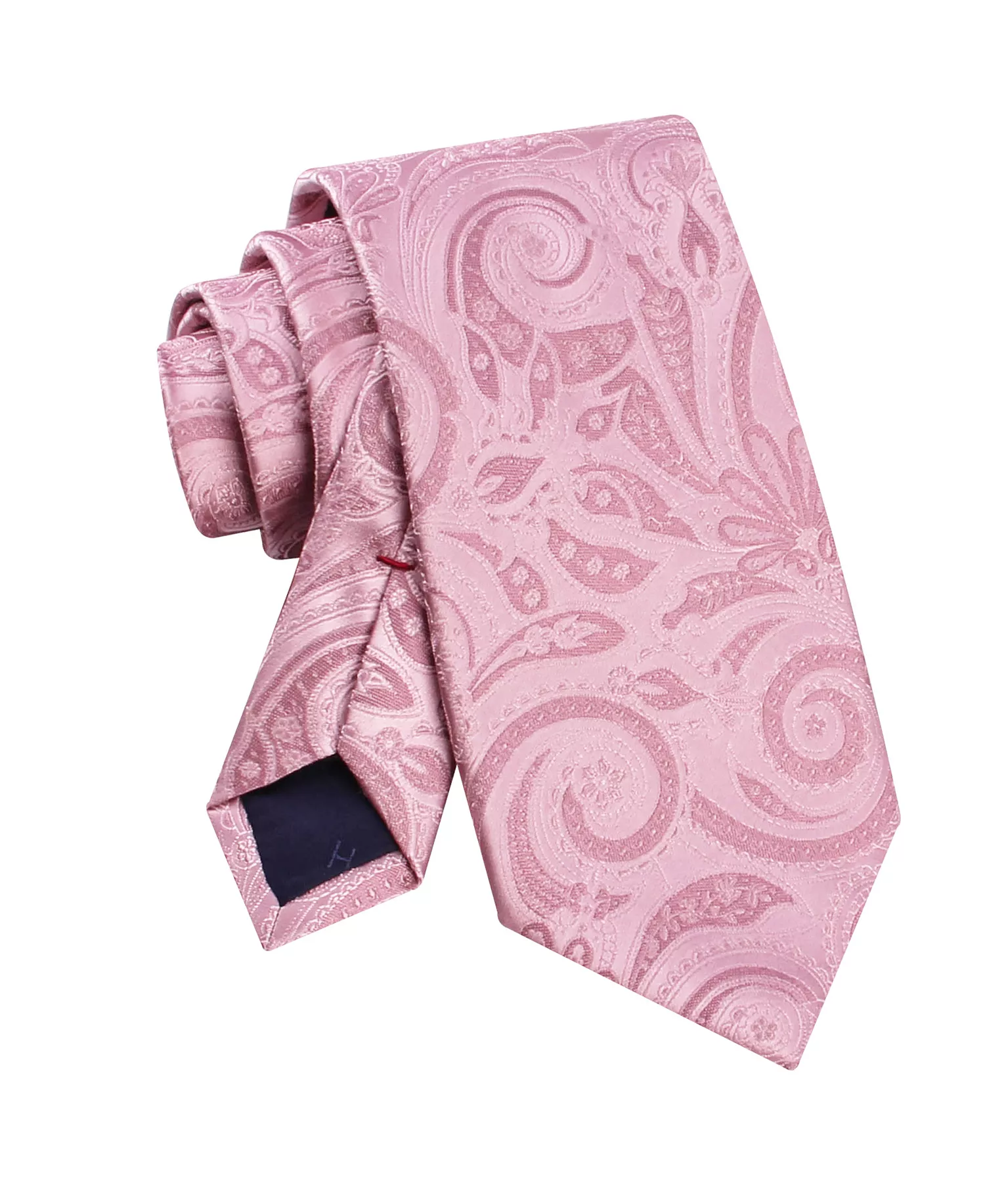 Men's Penelope Paisley Tie - Pink - ONE SIZE