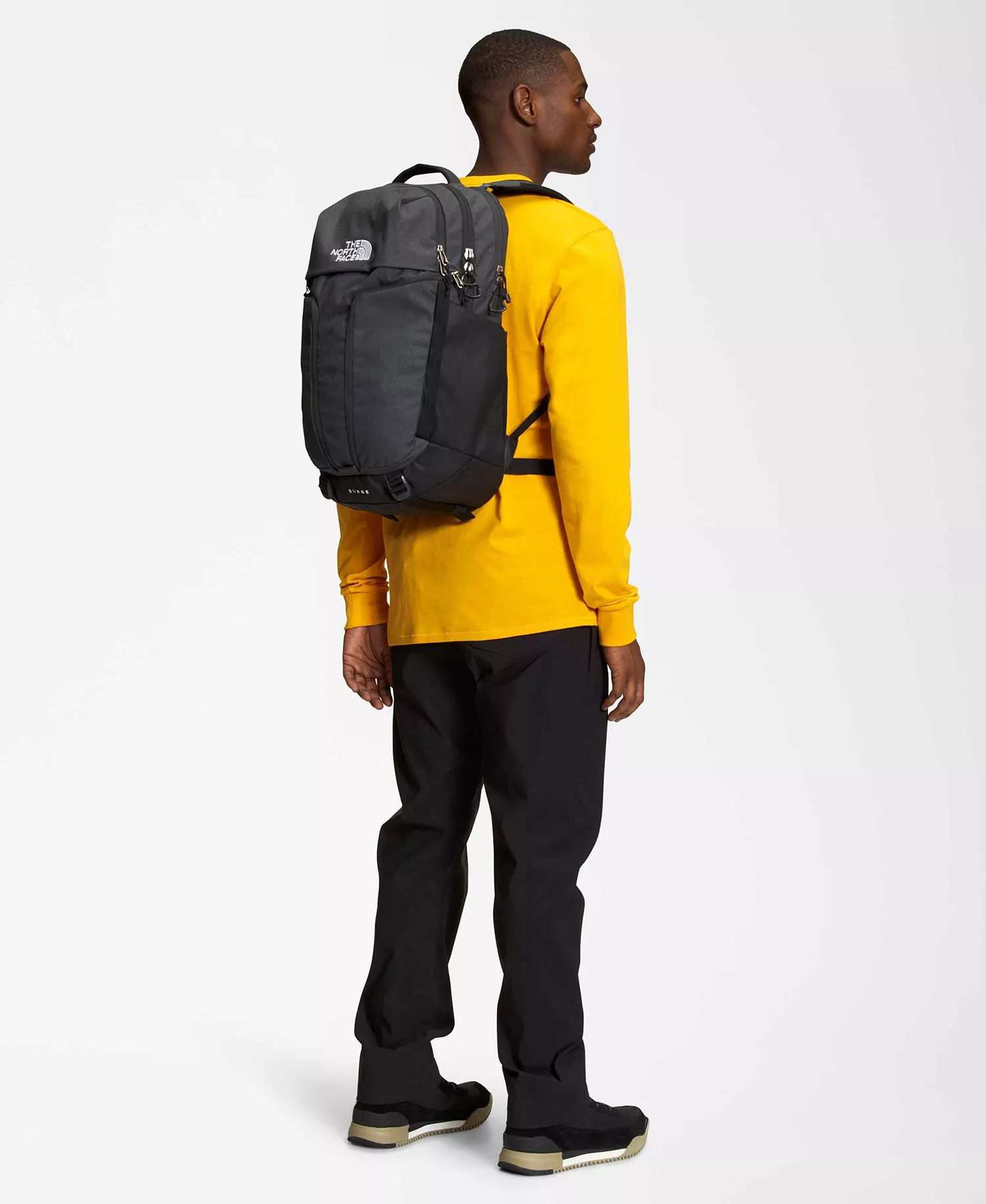 Men's Surge Backpacks Messengers - Asphalt gray light heather, Black - ONE SIZE