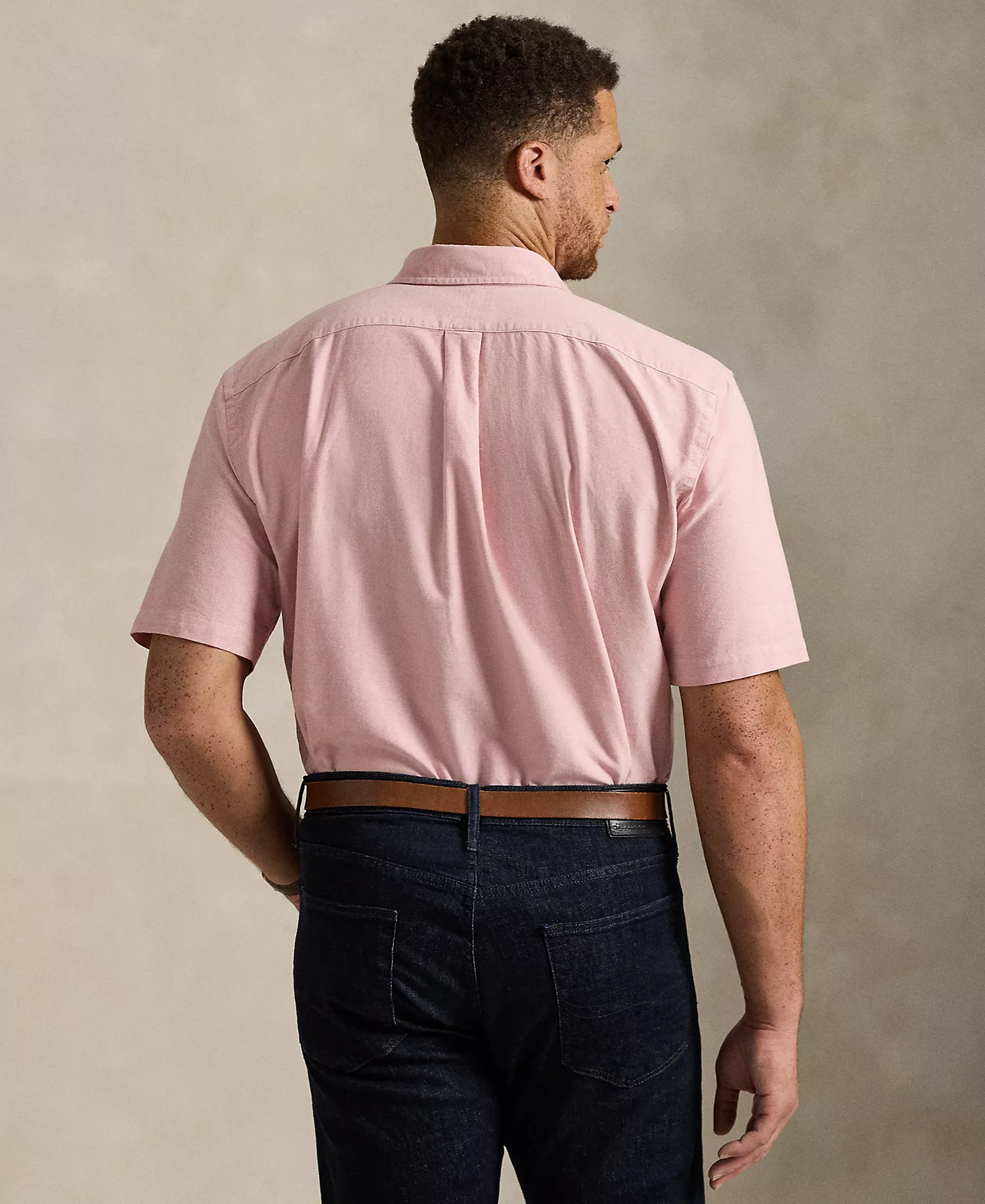 Men's Big & Tall Oxford Shirt - Adirondack Berry - 2LT