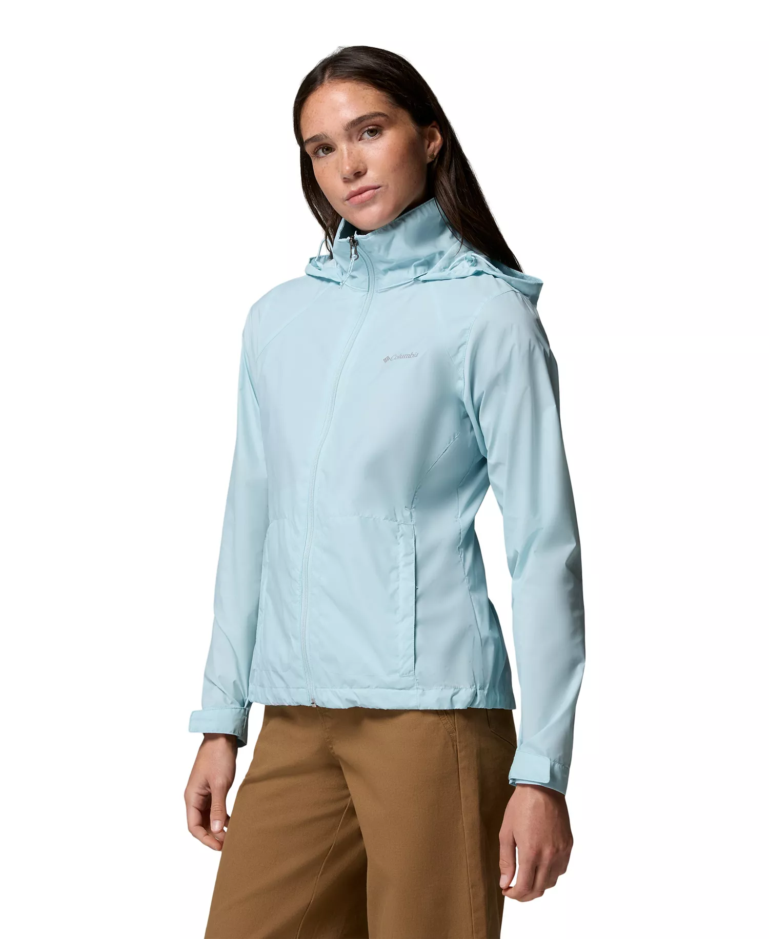Women's Switchback IV Hooded Packable Jacket - Marine Light - L