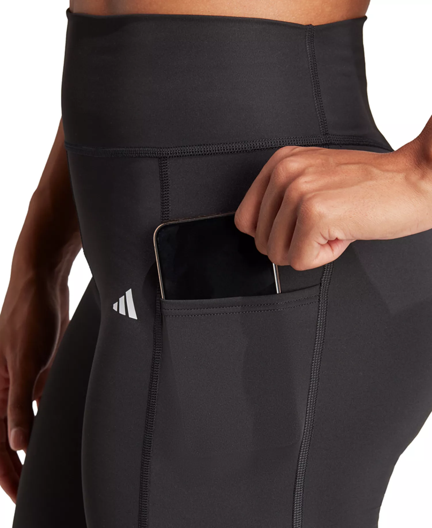 Women's Optime Moisture-Wicking Full-Length Leggings - Black - L