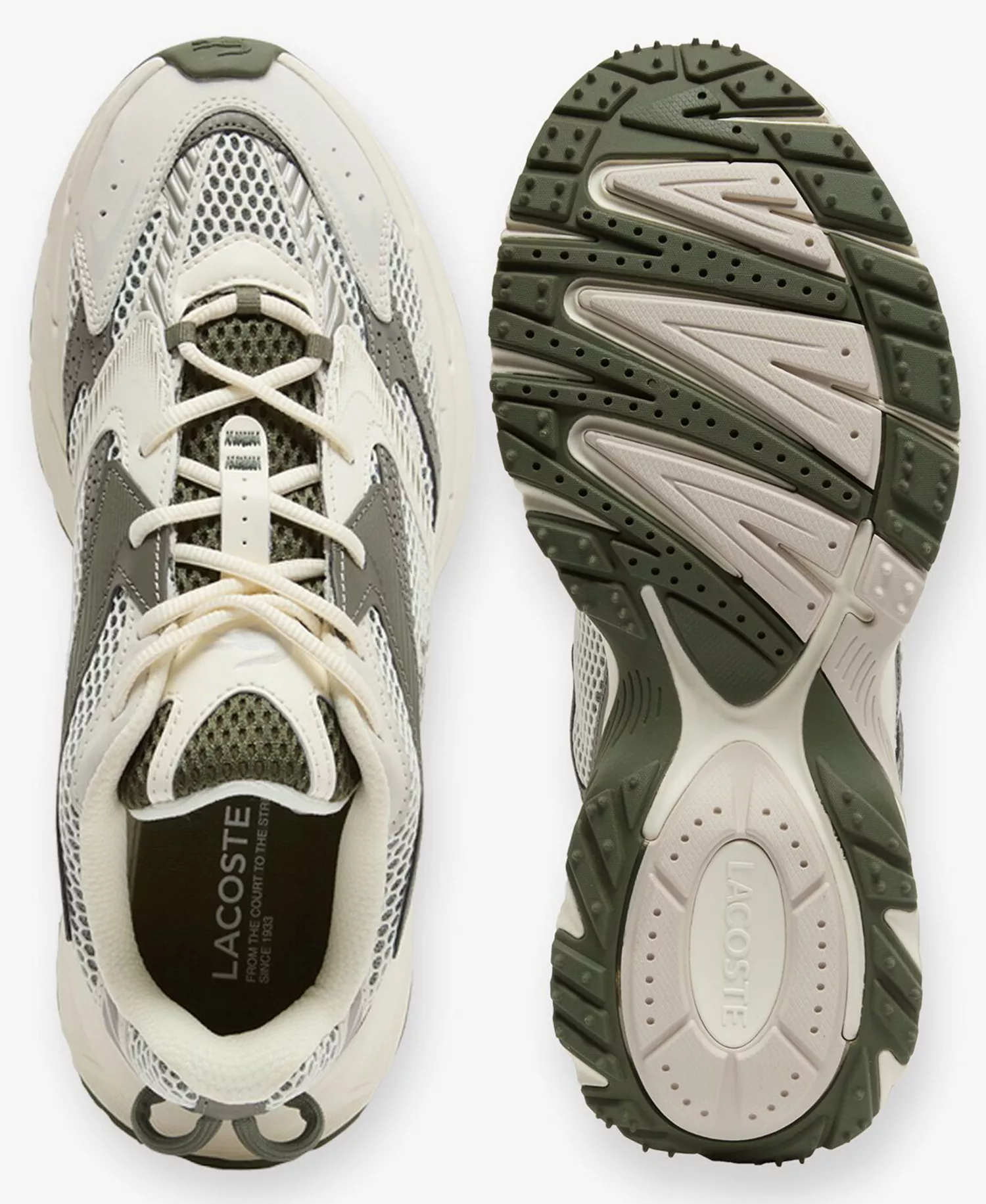 Men's L003 Neo Shot Round-Toe Sneakers - Off White - 10M