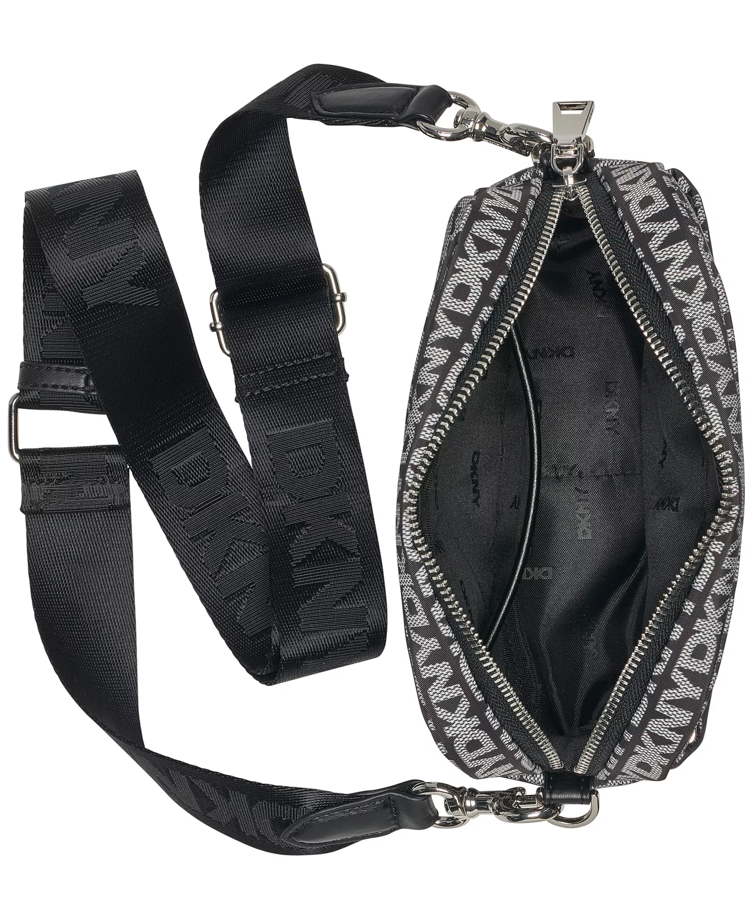 Jenny Small Logo Camera Bag - Black Logo/black - NO SIZE