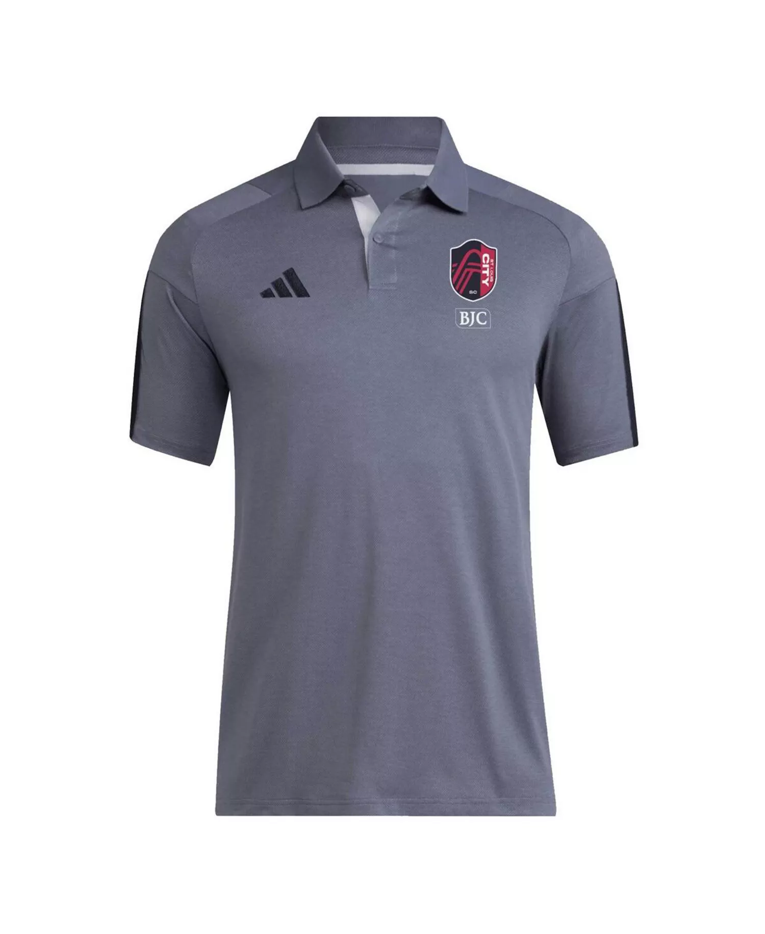 Men's Gray St. Louis City SC 2024 Training Polo Shirt - Gray - 3XL