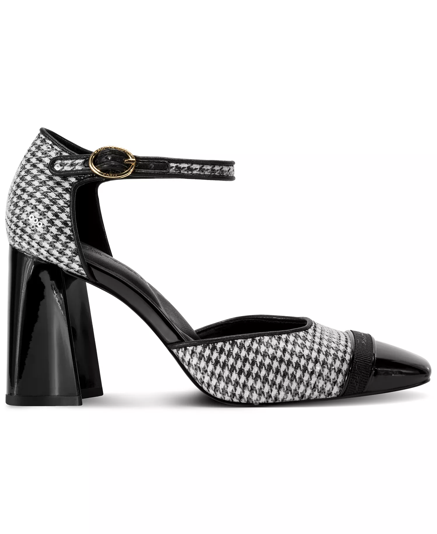 Women's Sapphira High Heel Pumps - Black/White - 5.5M