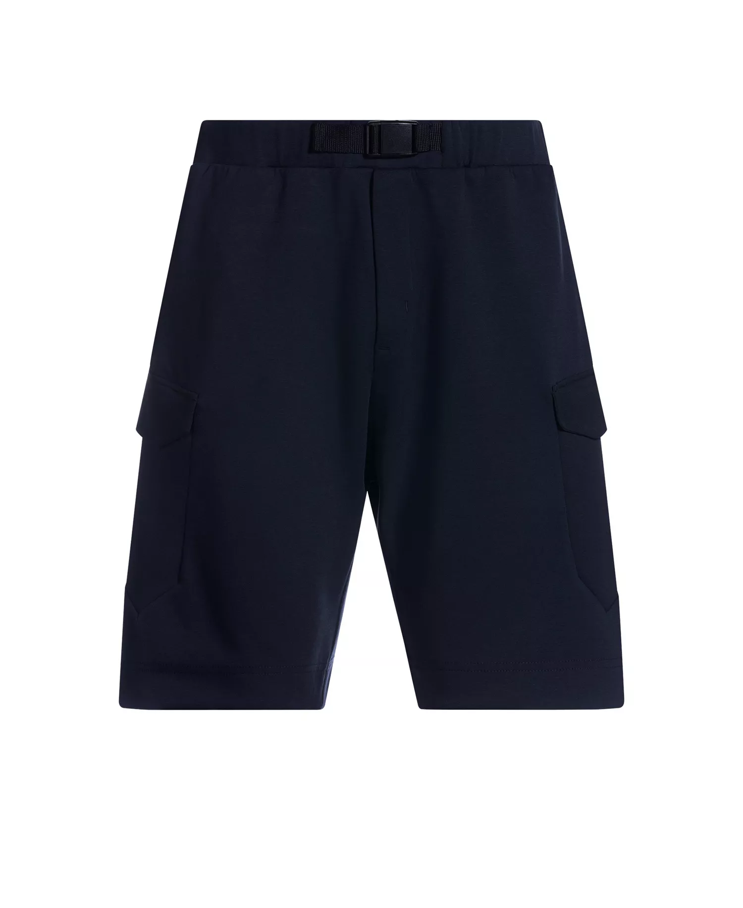 Men's Hopsack Panelling Super-Stretch Shorts - Dark Blue - 2XL