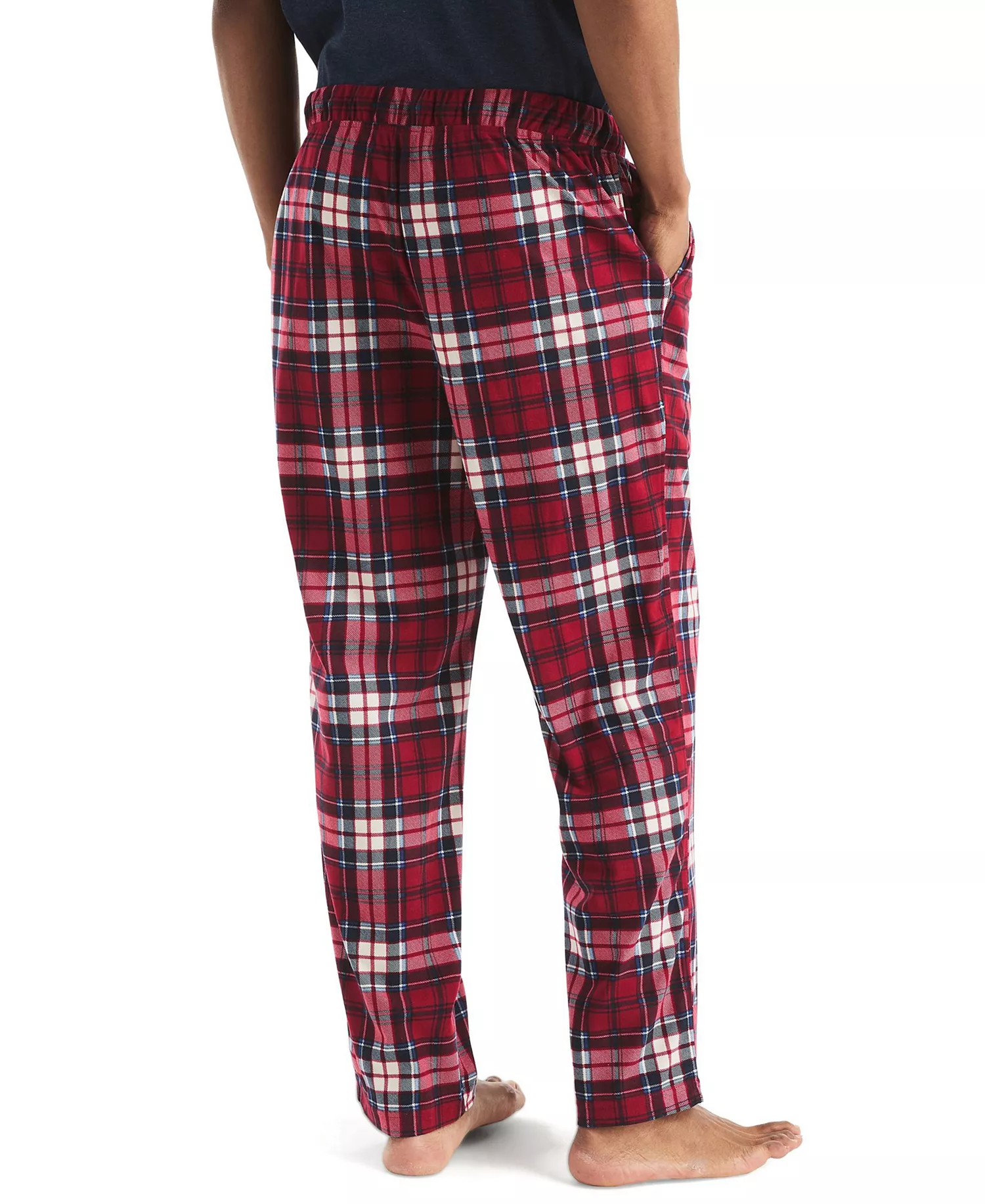 Men's Plaid Classic Pajama Pants - Rio Red - L