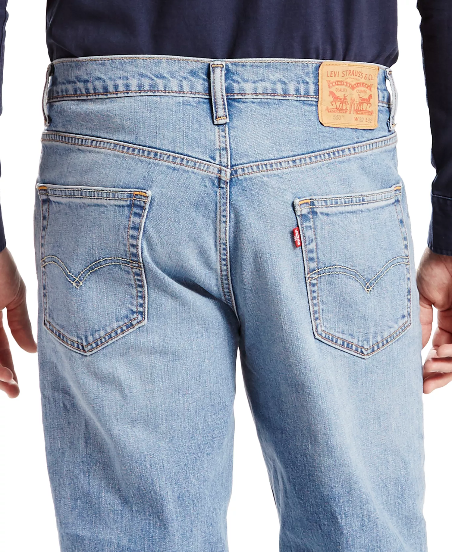 Men's Big & Tall 550™ Relaxed Fit Stretch Jeans - Clif - 34