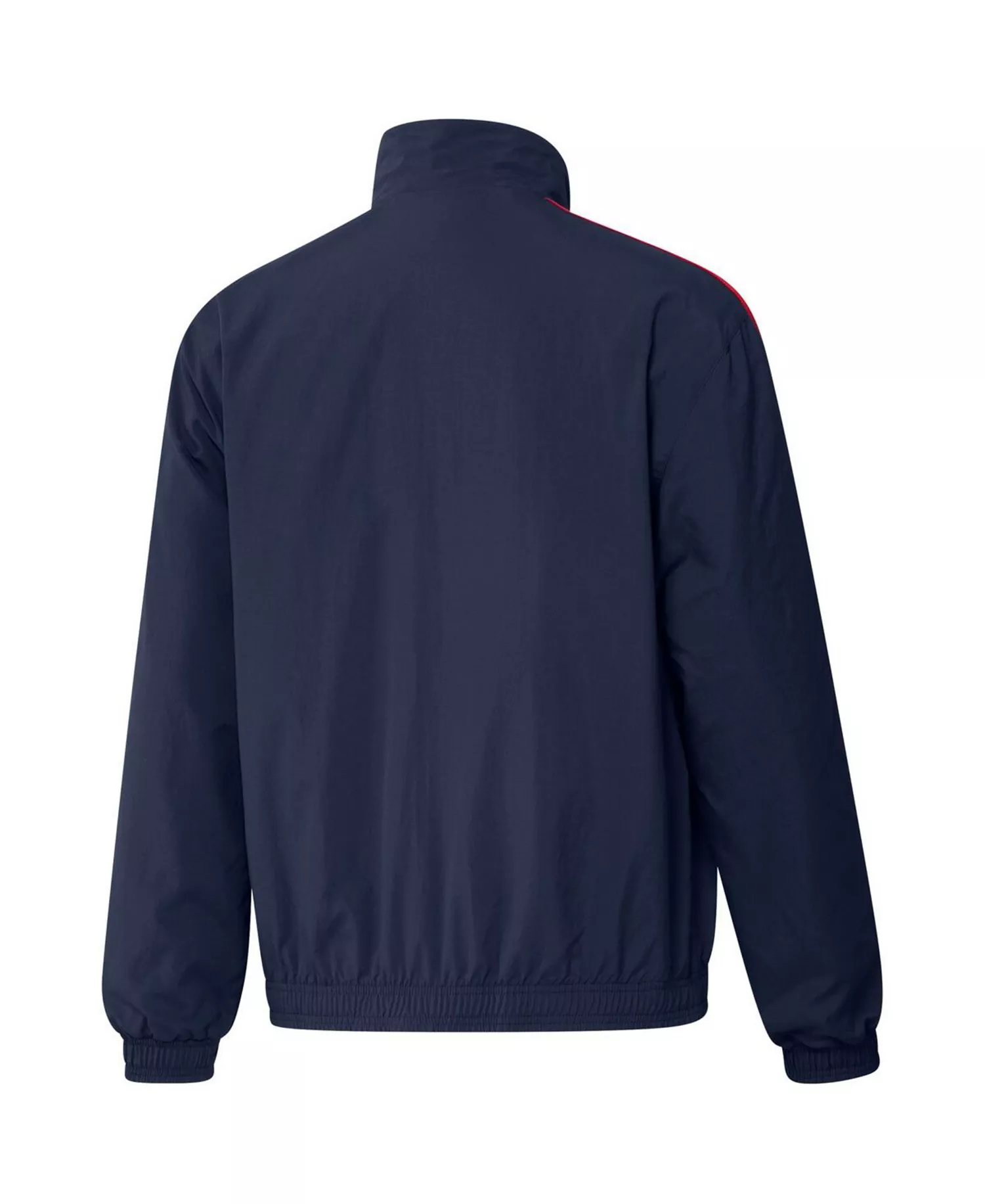 Men's Navy and Red New England Revolution 2023 On-Field Anthem Full-Zip Reversible Team Jacket - Navy, Red - XL
