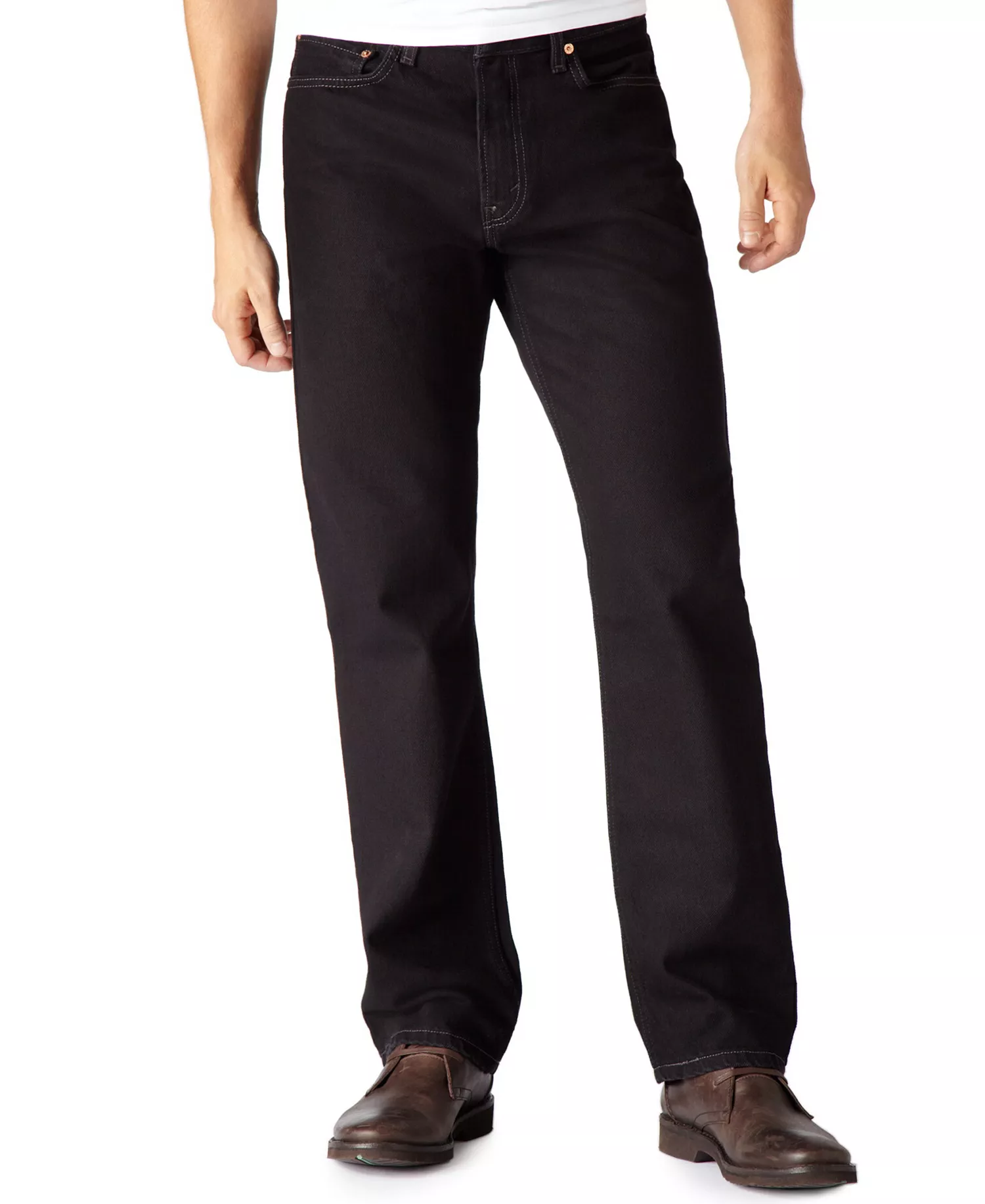 Men's Big & Tall 550™ Relaxed Fit Non-Stretch Jeans - Black - 32