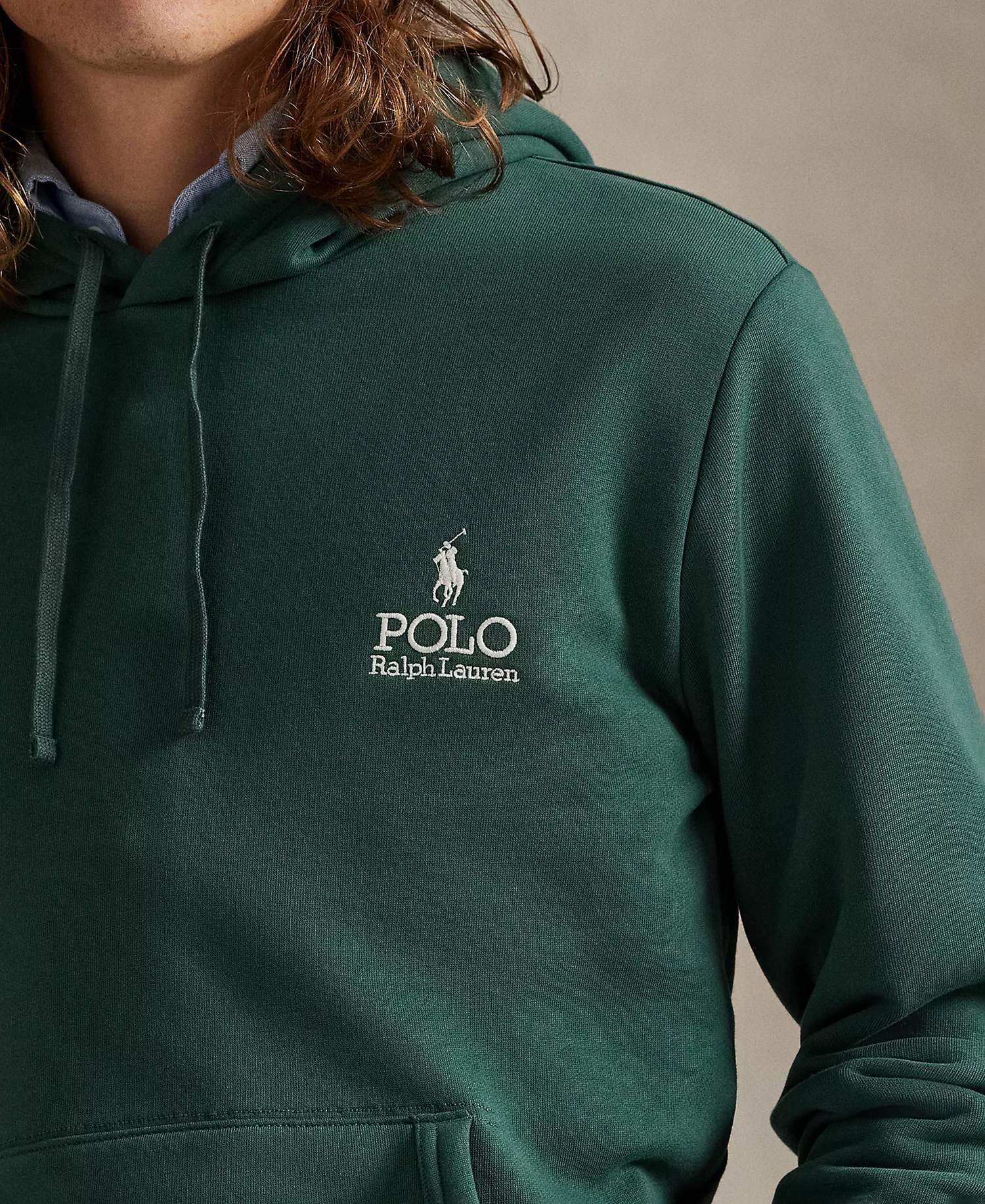 Men's Logo Fleece Hoodie Sweatshirt - Charter Green - 2XL