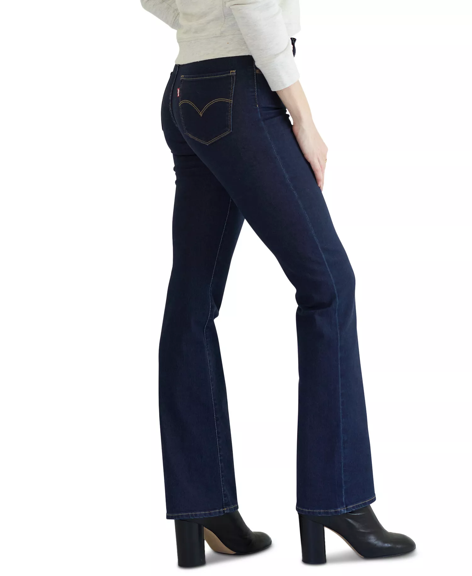 725 High-Waist Classic Stretch 32" Bootcut Jeans - Cast Shadows - 24