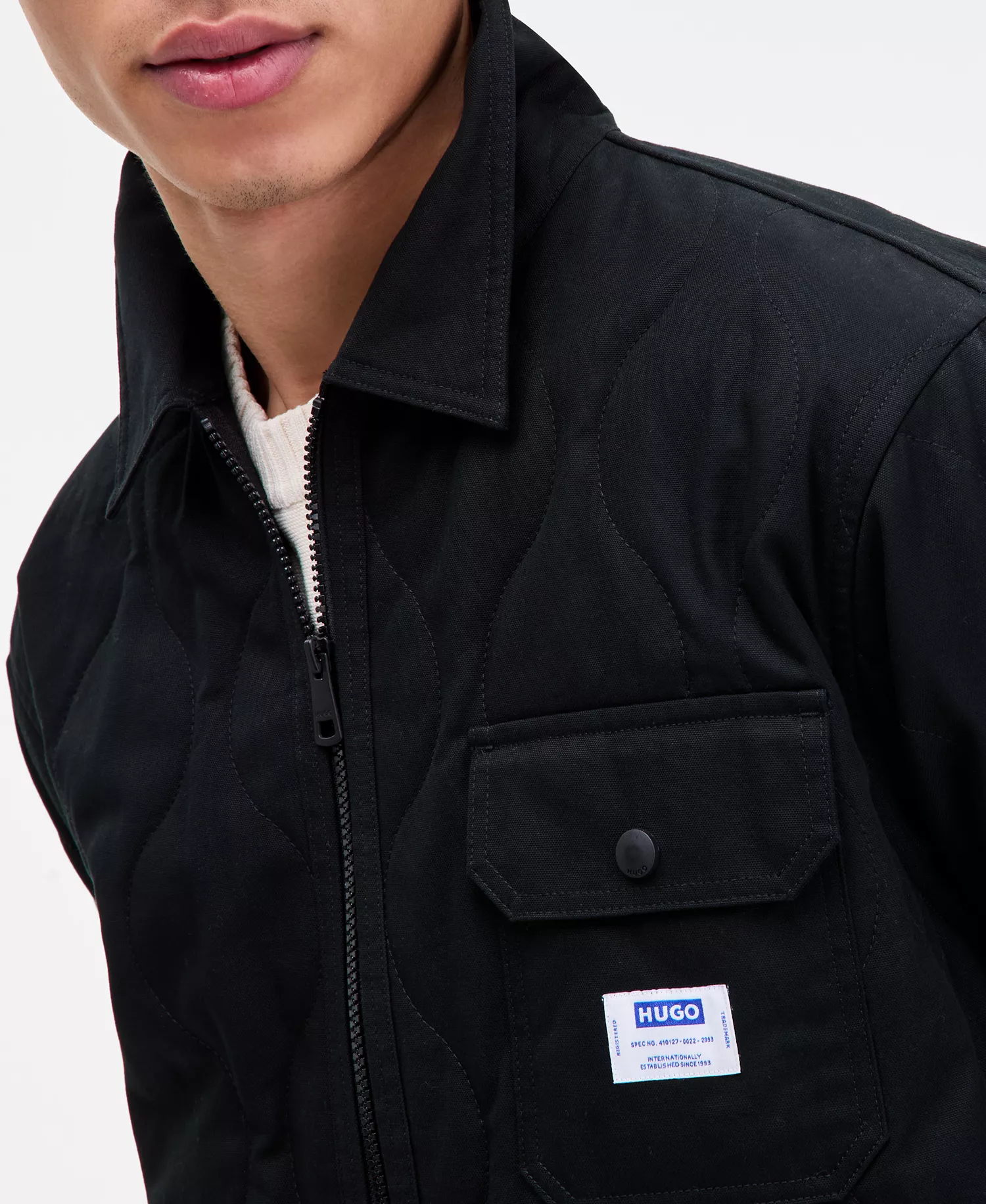 Men's Ebey Light Quilted Jacket - BLACK - 2XL