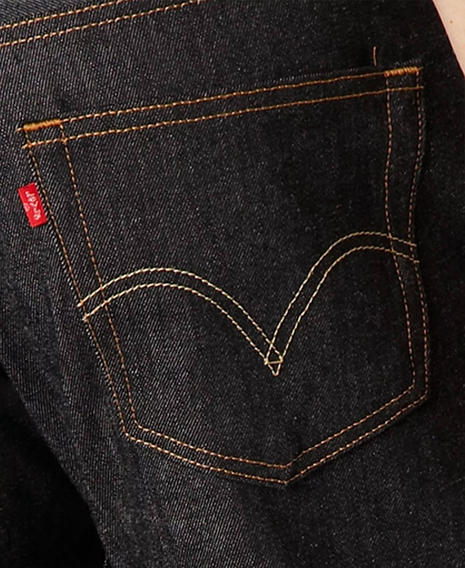 Men's Big & Tall 501® Original Shrink to Fit Jeans - Black Rigid - 32 - 34