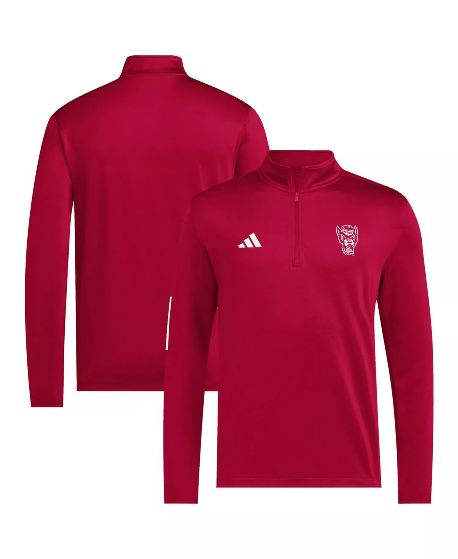 Men's Red NC State Wolfpack Strategy Half-Zip Golf Jacket - Red - 2XL