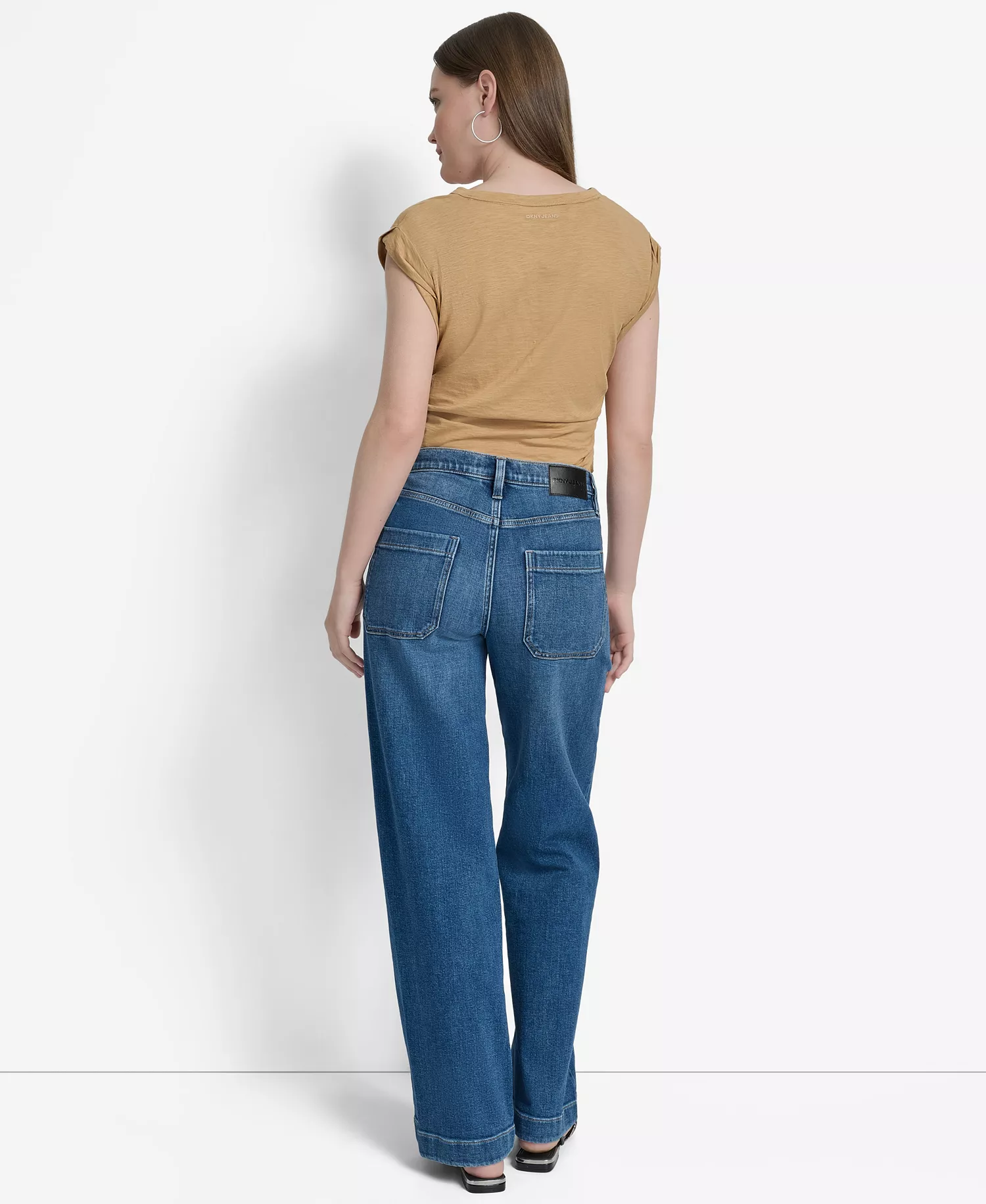 Women's High-Rise Utility Wide-Leg Jeans - Harison - 24