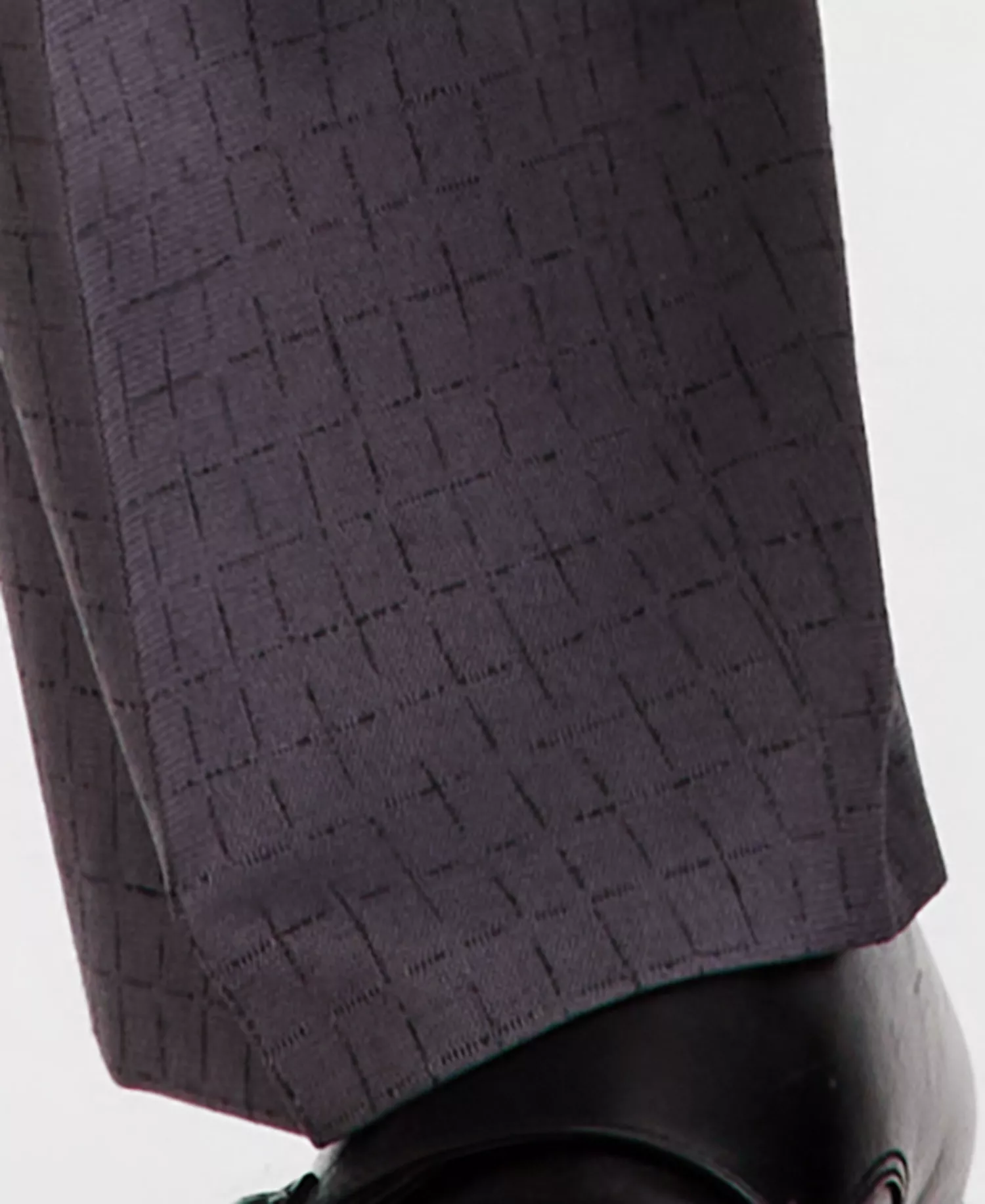 Men's Modern-Fit Wool-Blend Suit Separates Pants - DK GY - 30R