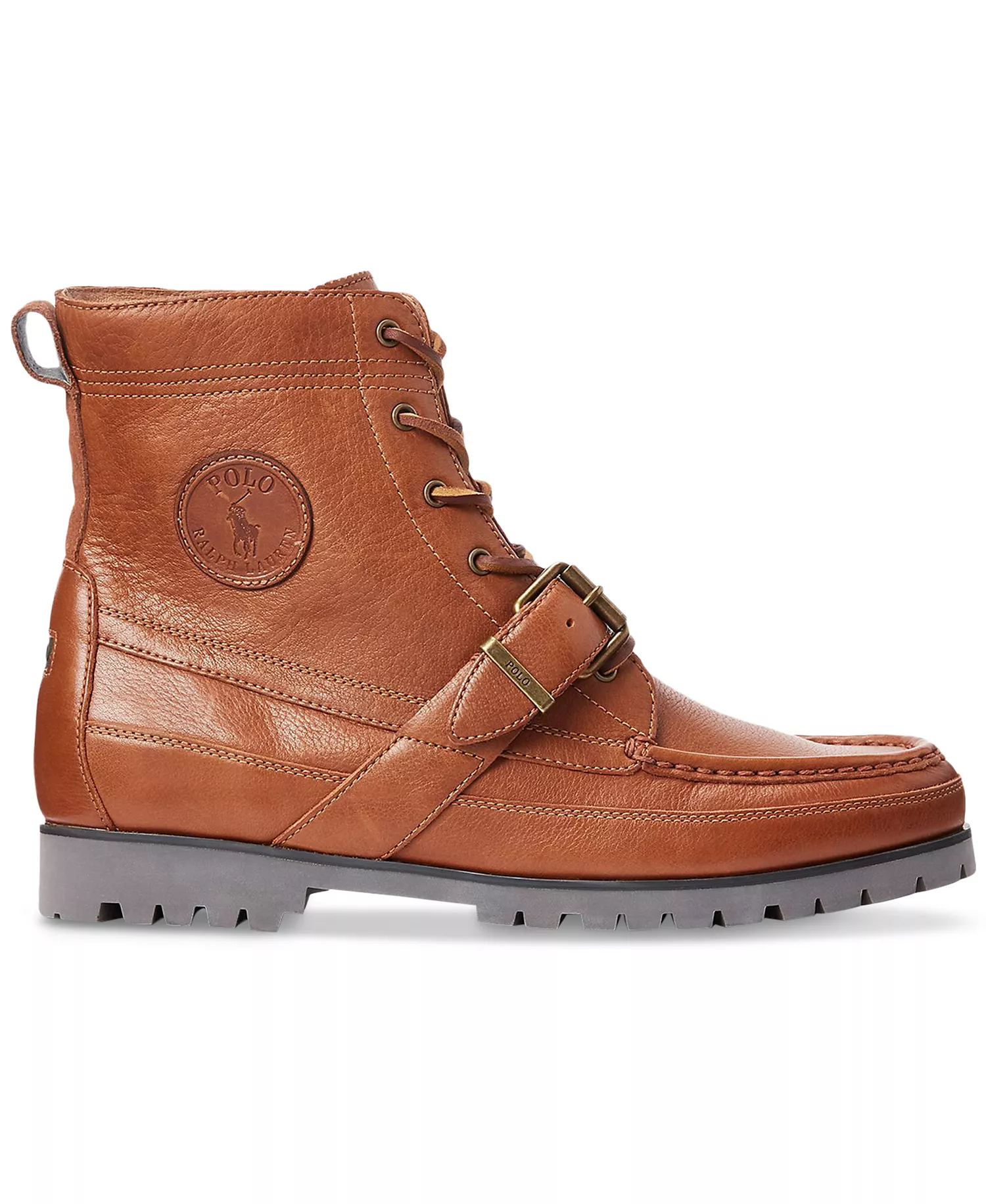 Men's Ranger Tumbled Leather Boot - Tan - 10