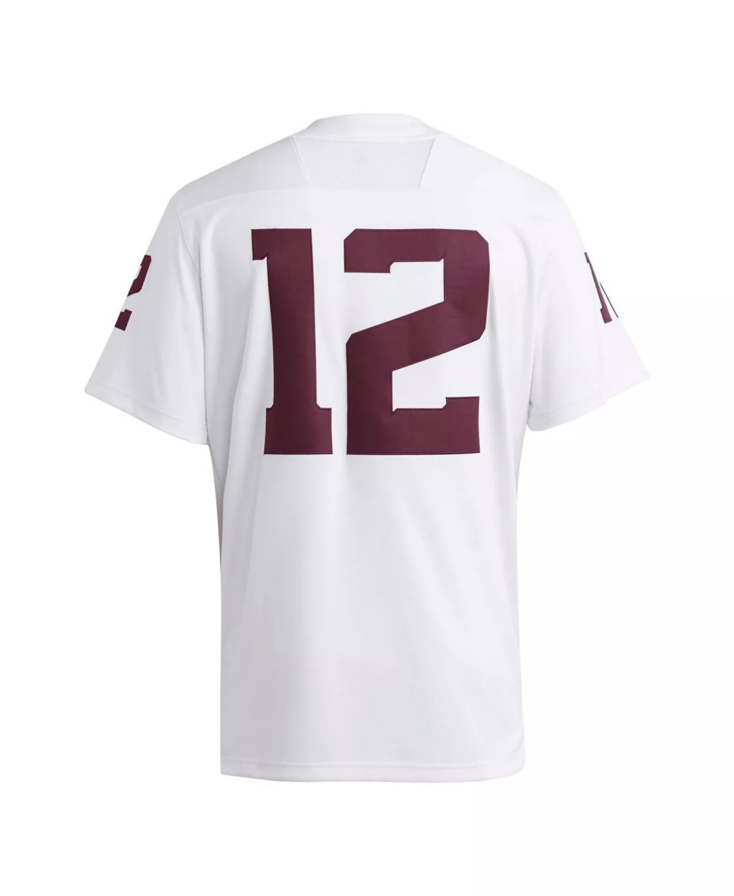 Men's 12 White Texas A M Aggies Premier Jersey - White - 2XL