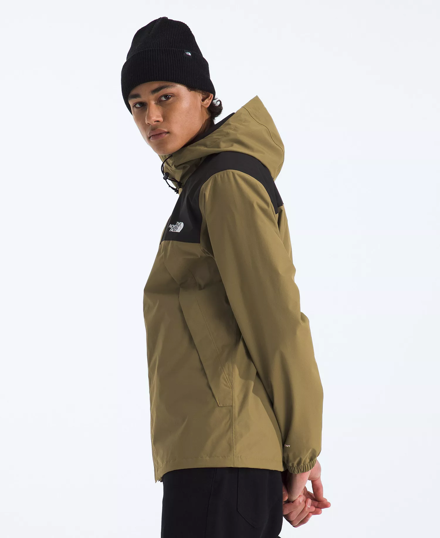 Men's Antora Front Zip Jacket - Cedar/Black - 2XL